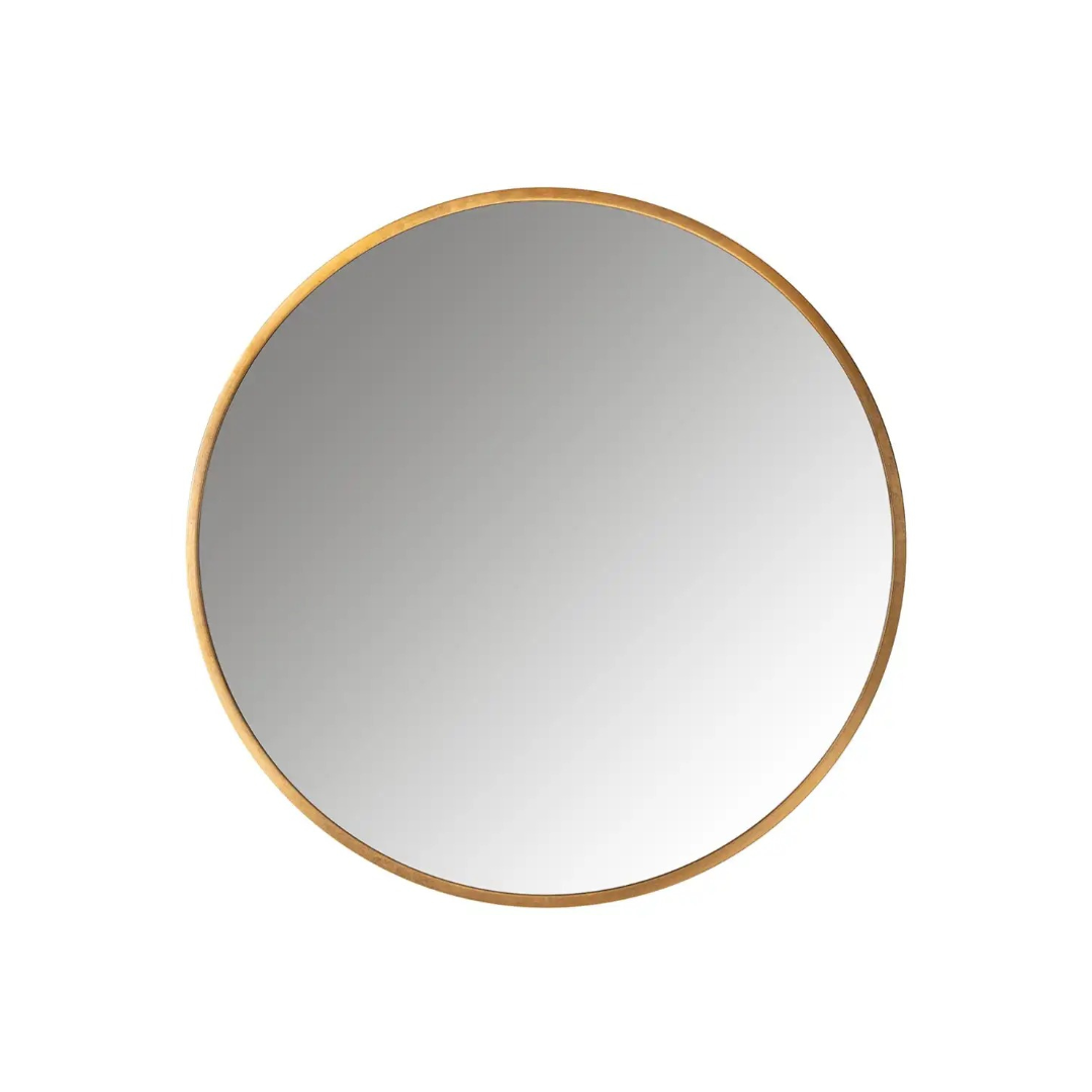 MAEVY round mirror gold