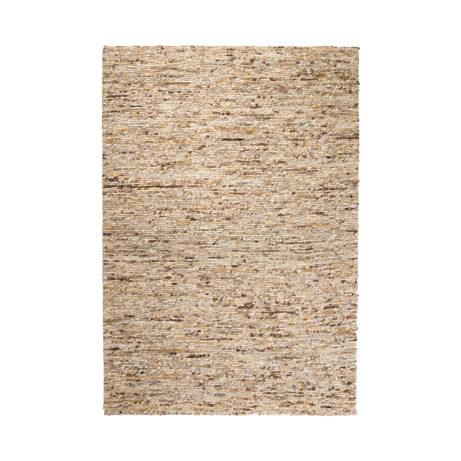 Teppich TAKARA dunkelbeige Melange