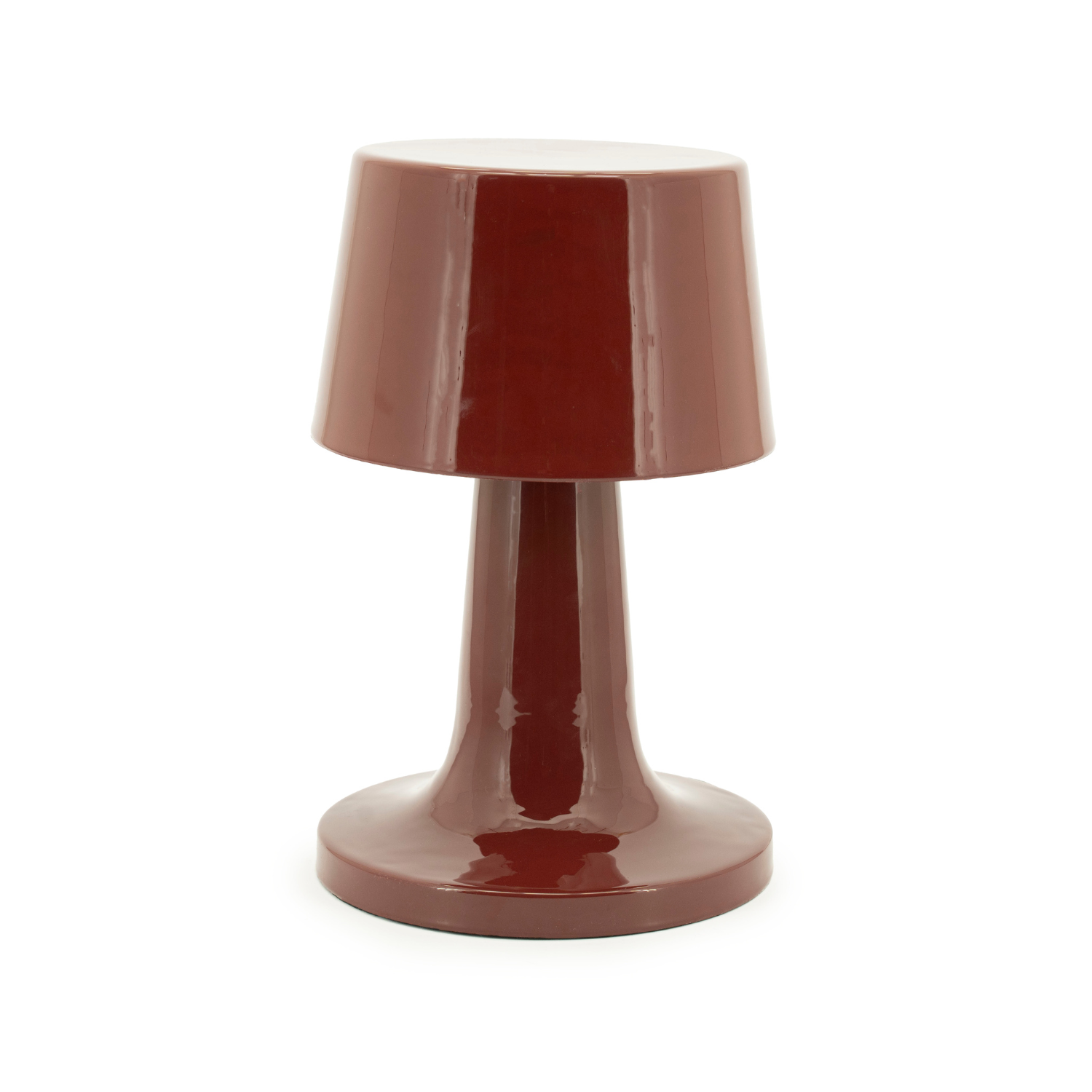 Tischlampe ALVO burgunderrot