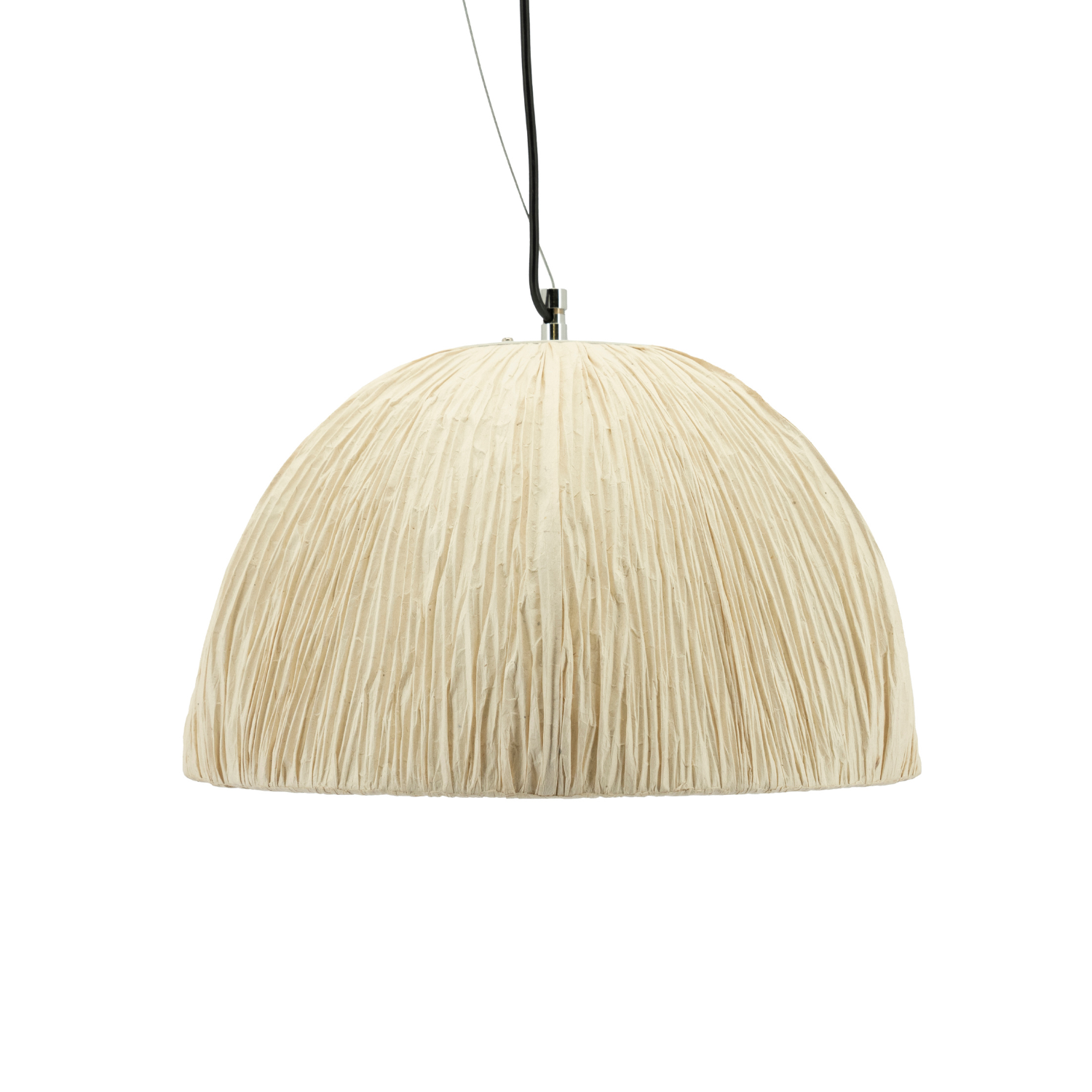 Pendant lamp LOKTA light beige paper