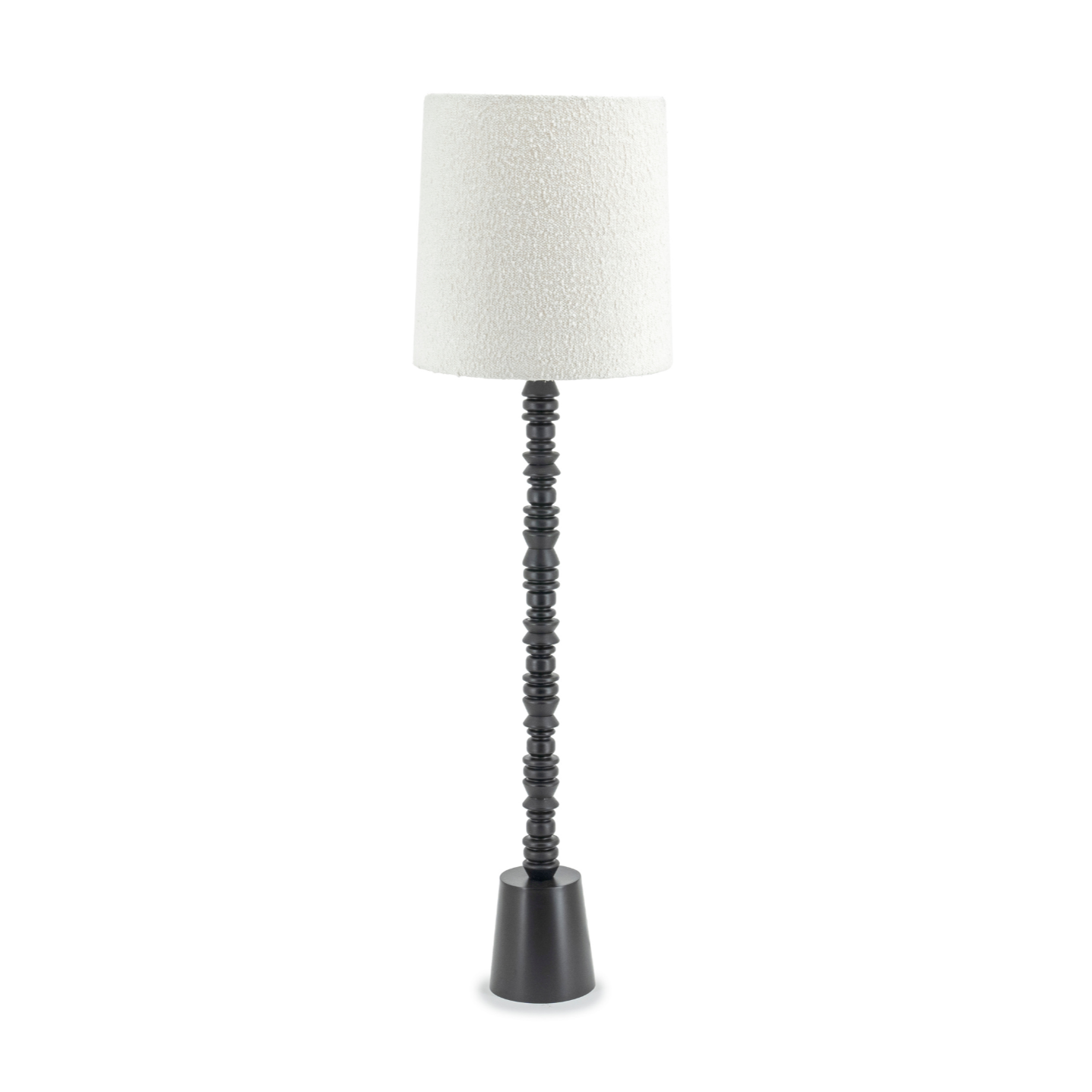 PULSE floor lamp light beige with black base