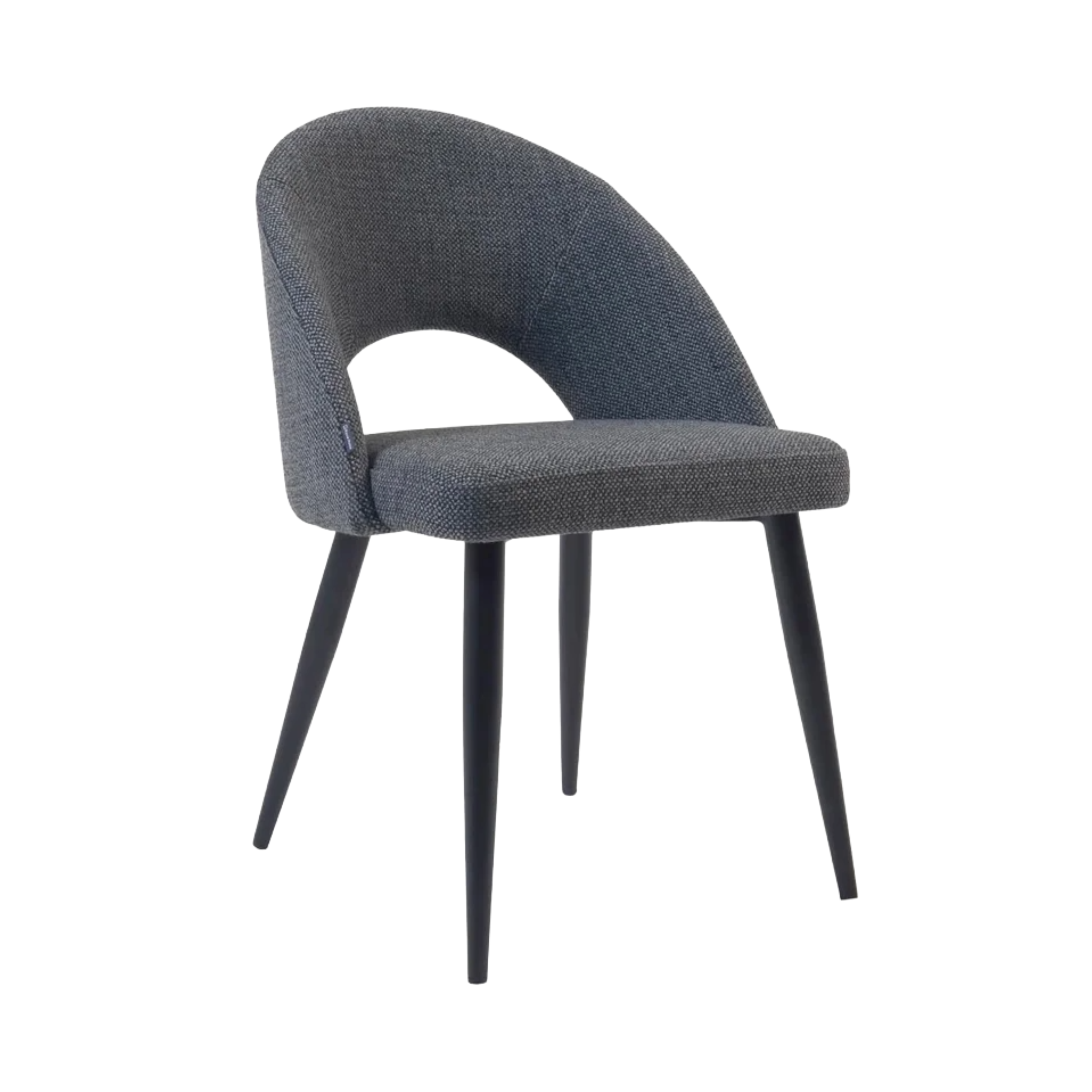 Stuhl MAEL dunkelgrau Chenille
