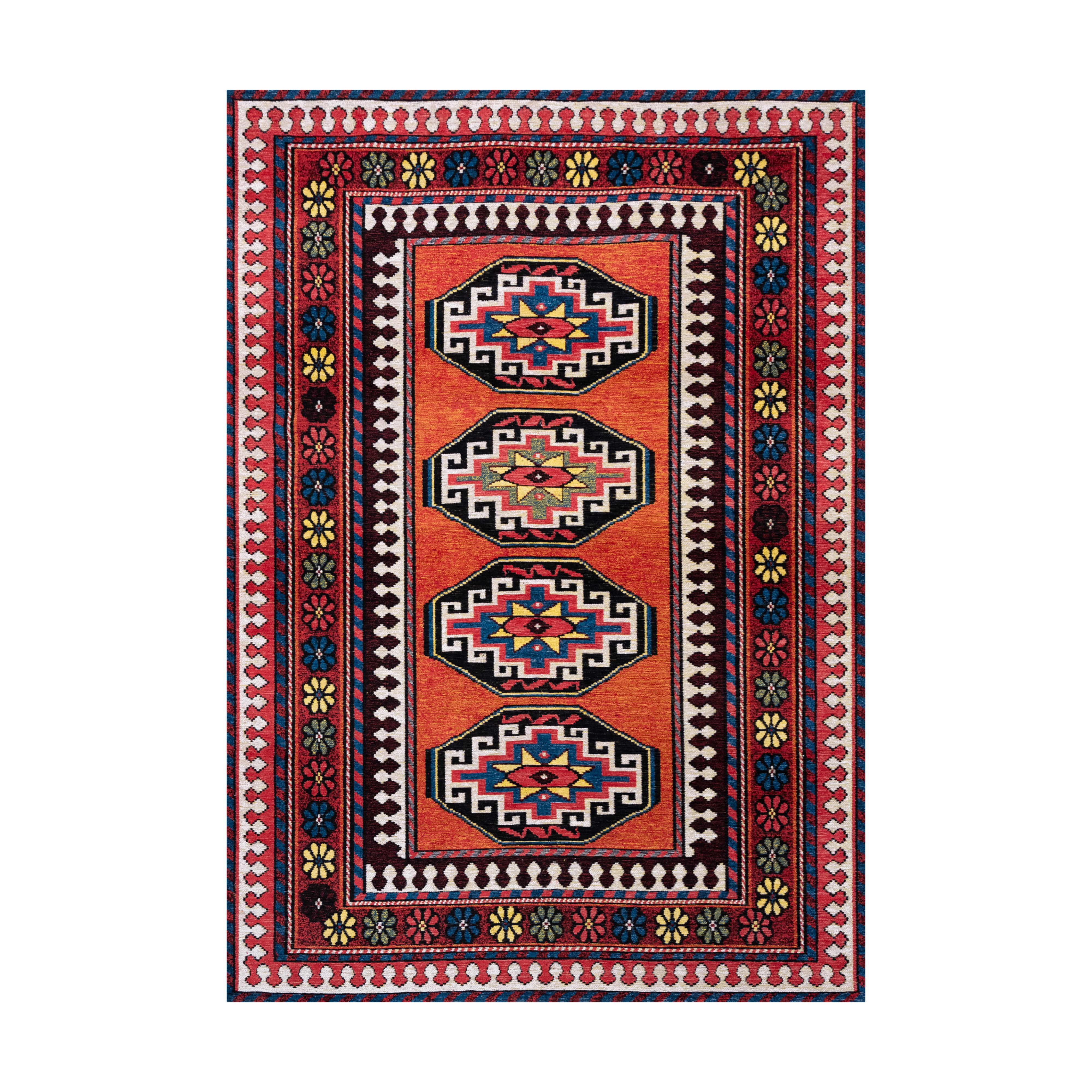 Dywan ANTALIA RED MIX czerwony