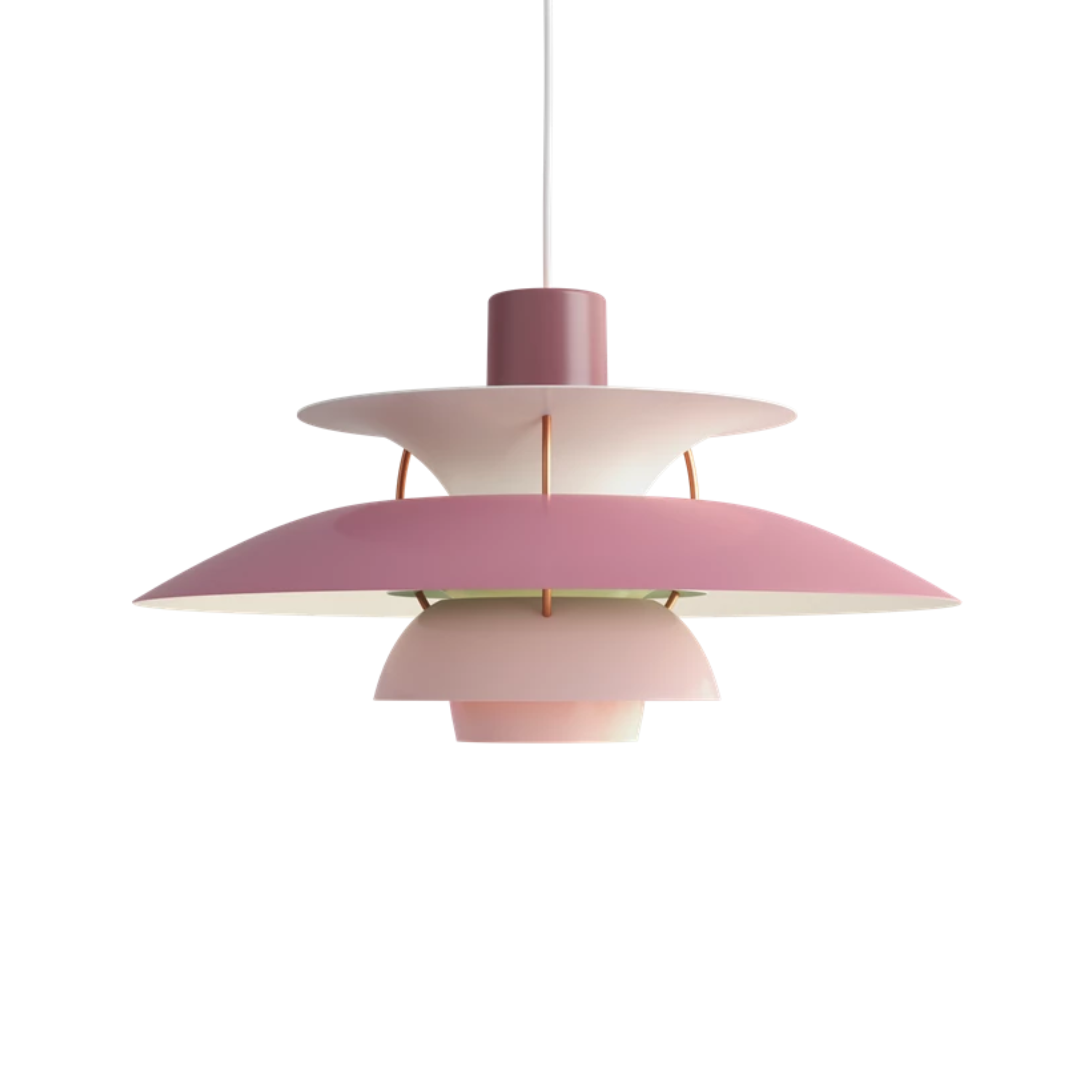 Lampa wisząca PH 5 różowy