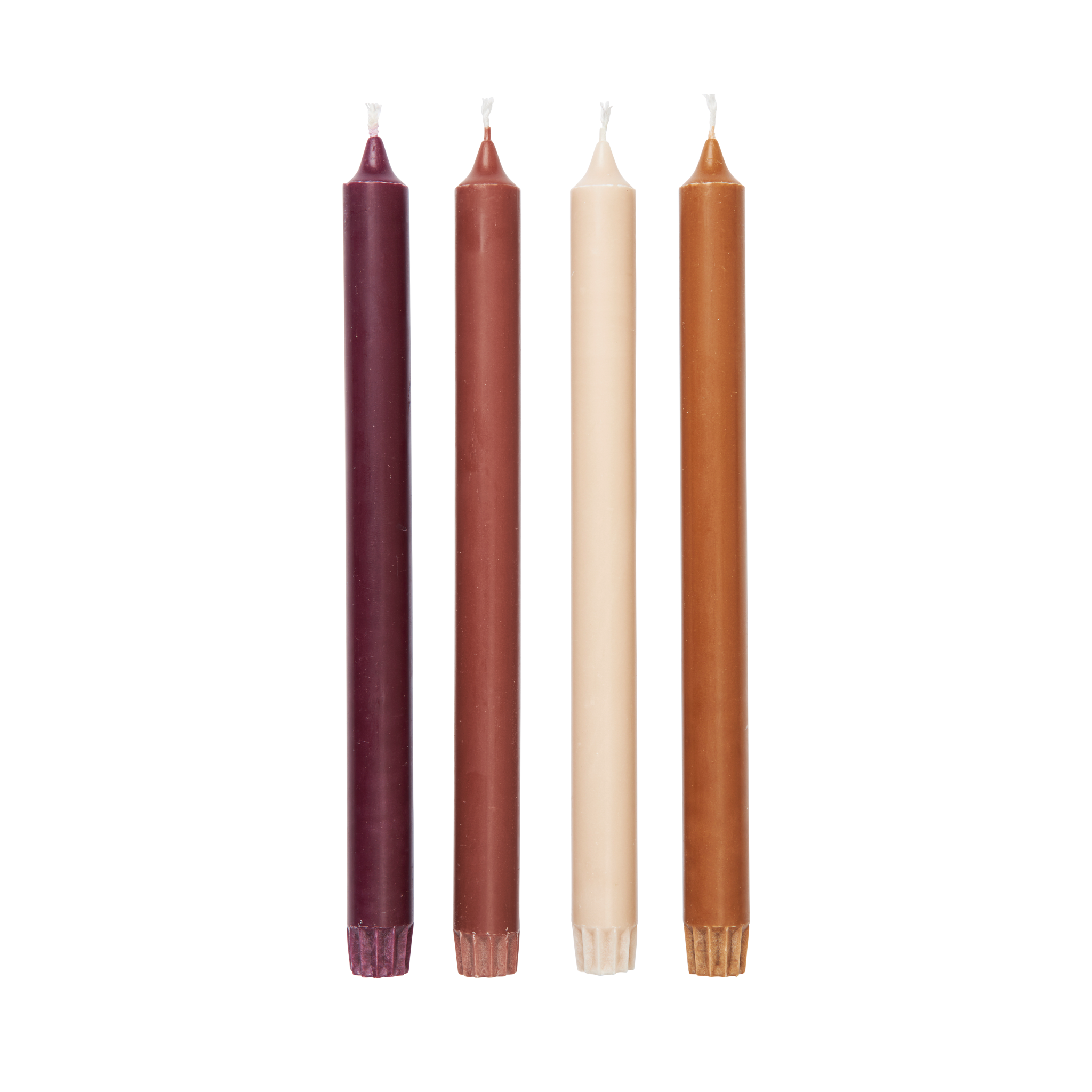 PURE candle set brown with pink