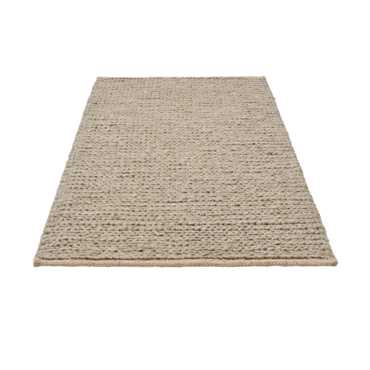 Grey Geflecht Teppich