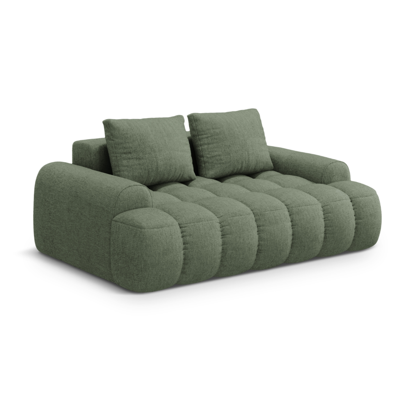 Sofa 2-Sitzer LINZ olivgrün