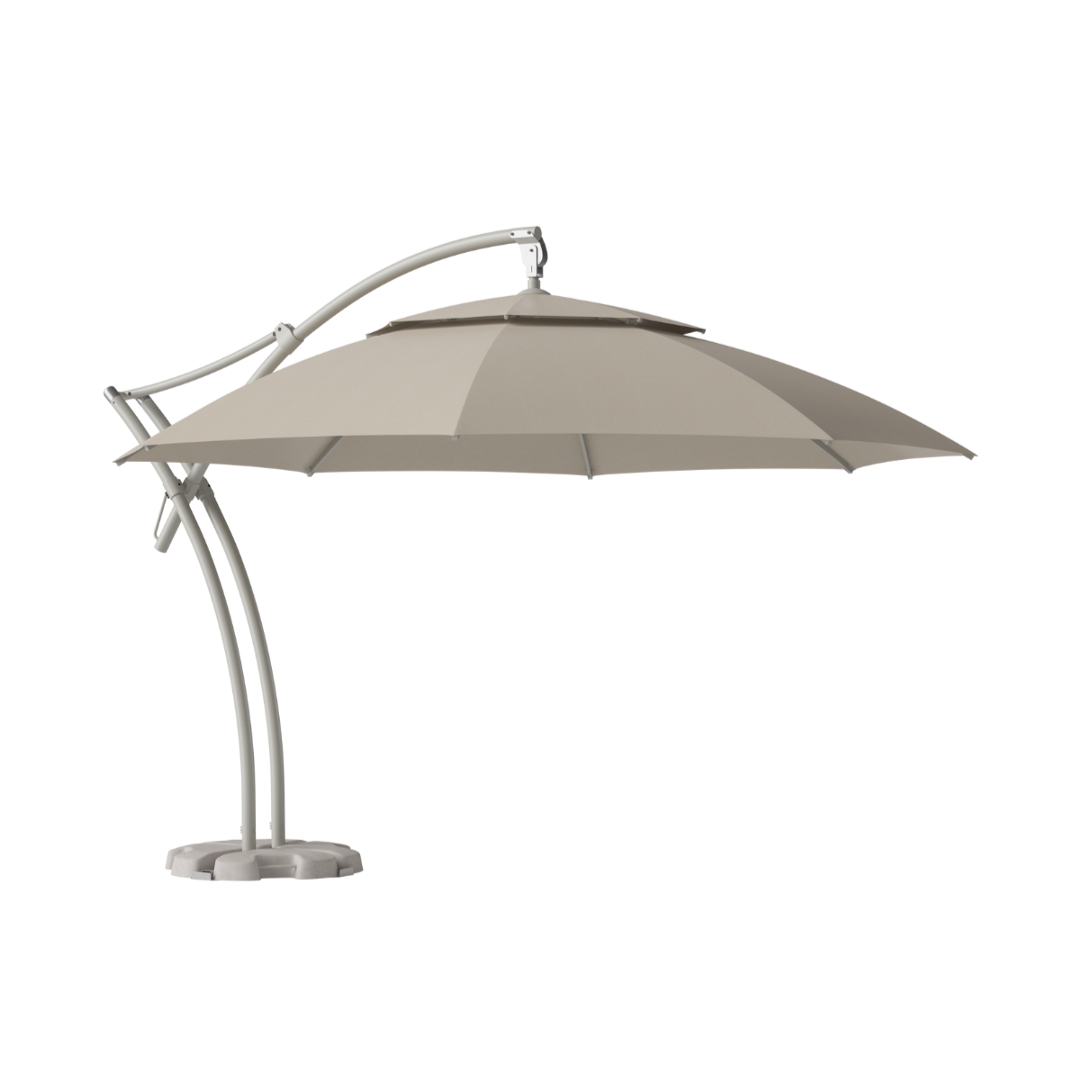 Beige Cape Regenschirm