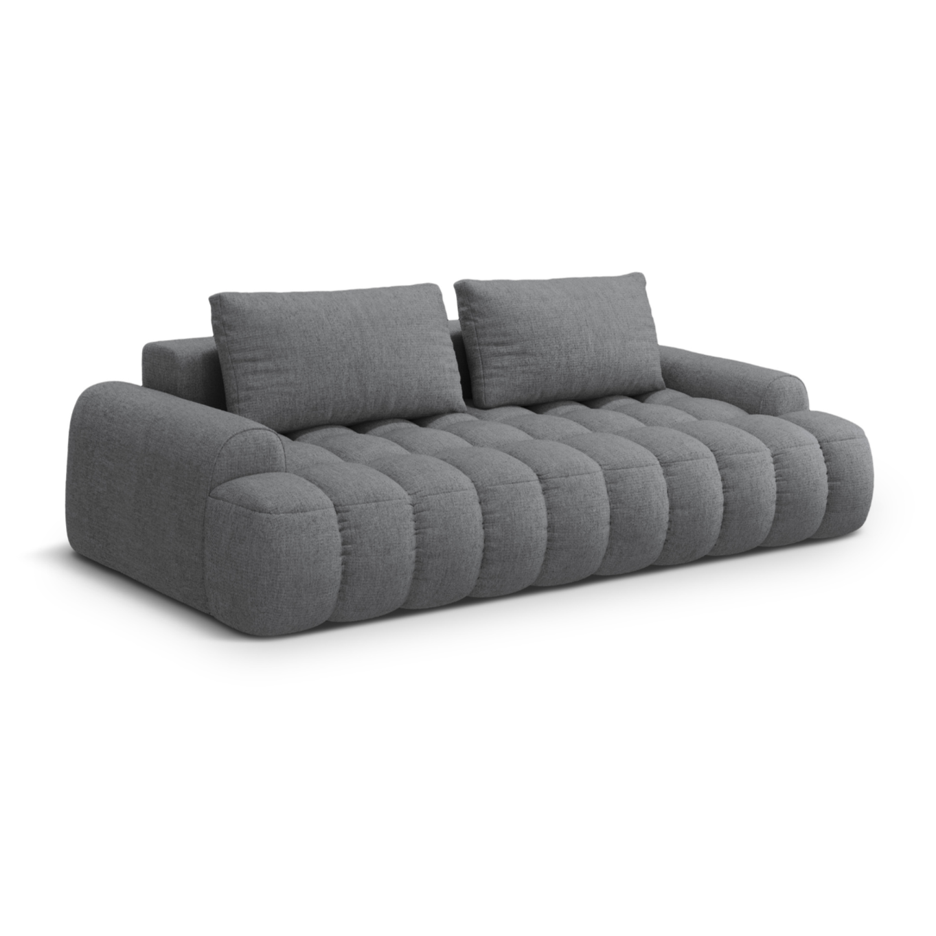 Sofa mit Schlaffunktion für 4 Personen LINZ grau