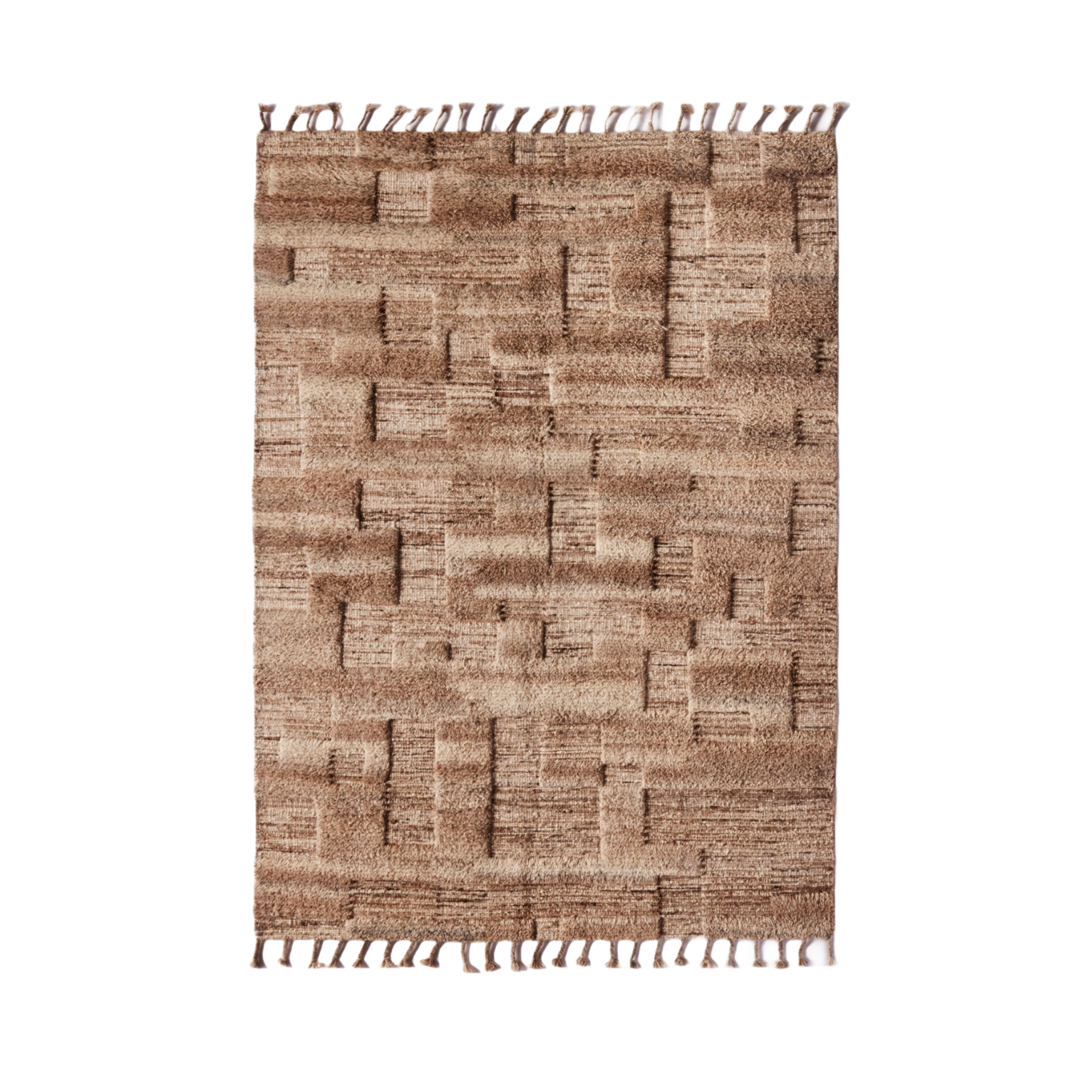 BELLVER Brown Rug