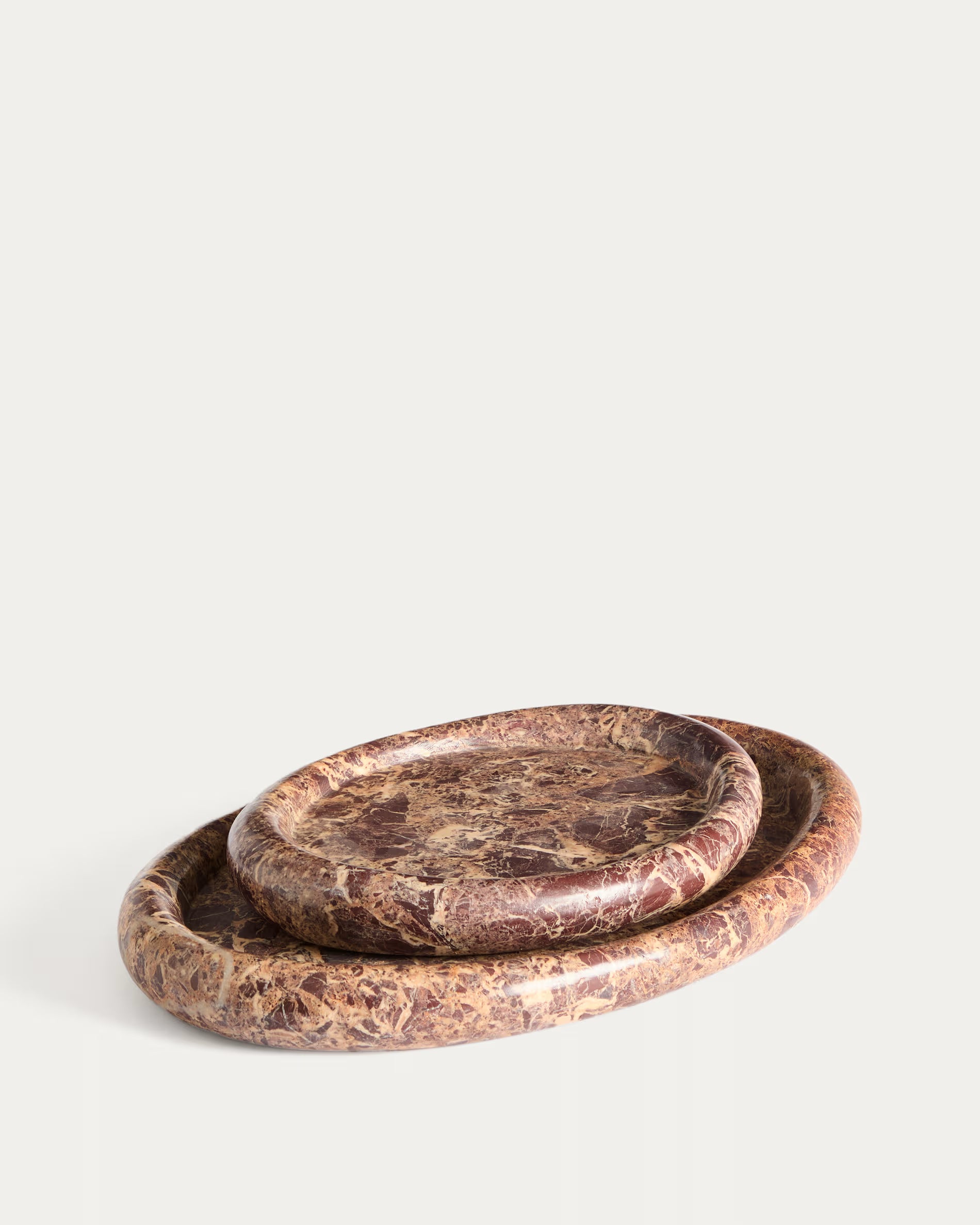 Lenorel tray burgundy marble