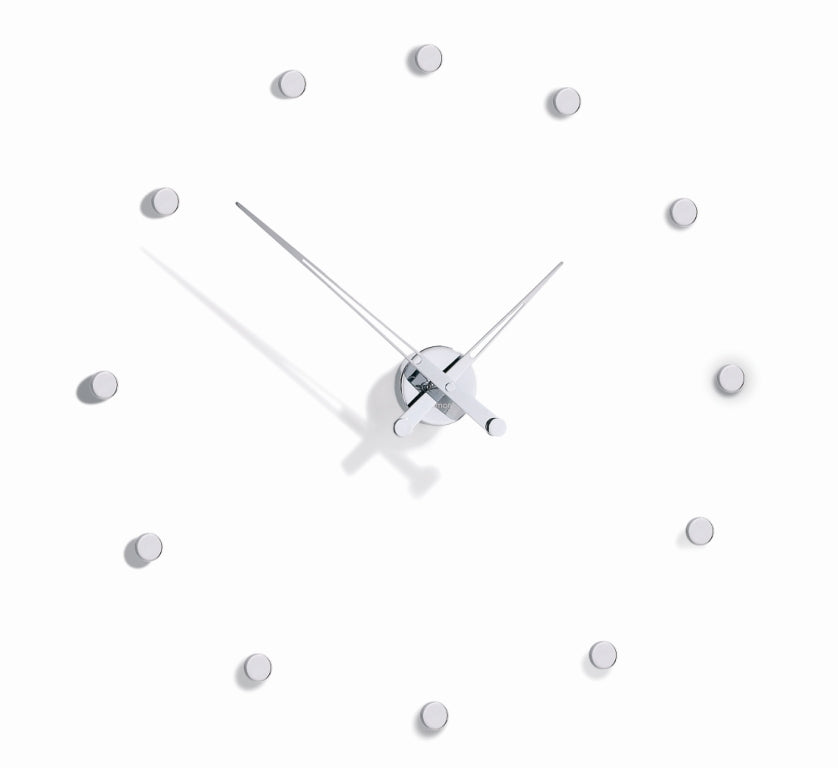RODON chrome wall clock