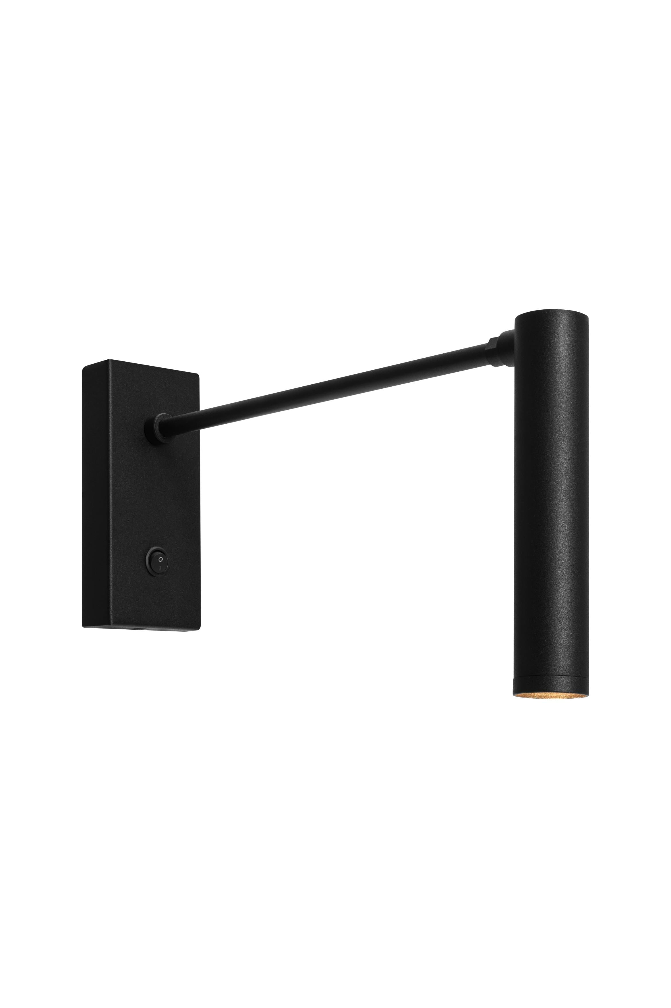Adjustable Arm Wall Lamp ROLL Black