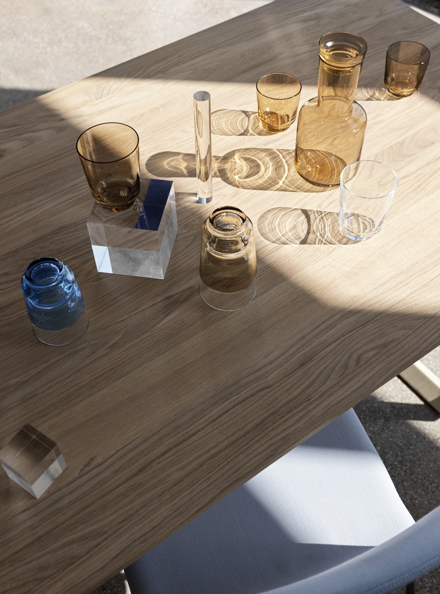 RAISE Transparent Glasses Set