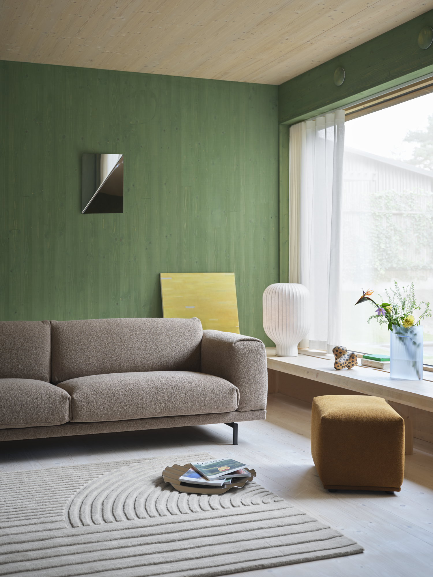 2-Sitzer Sofa REST, gepolstert