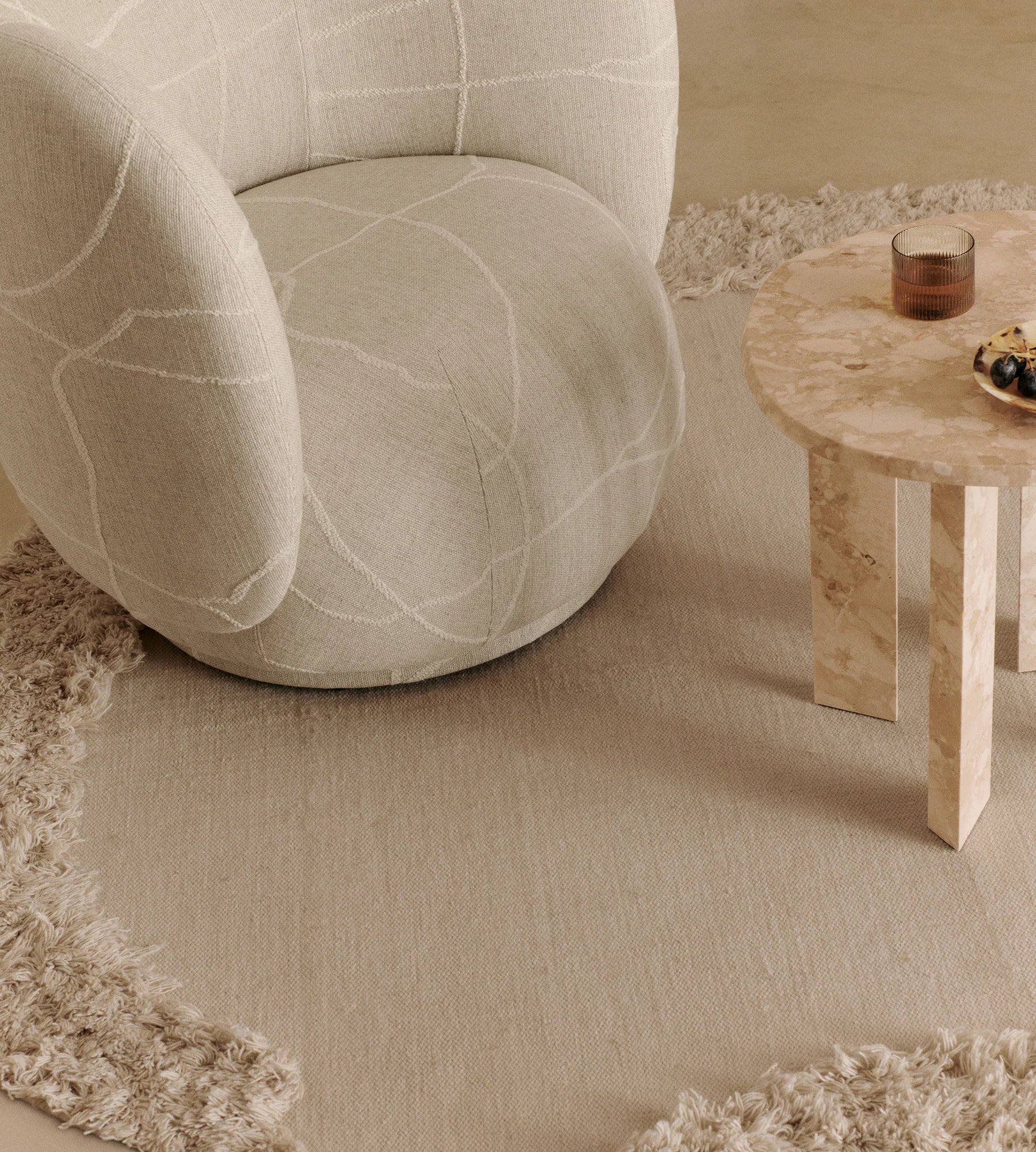 Sofa 3-sitzig RICO Can Lis sandfarben