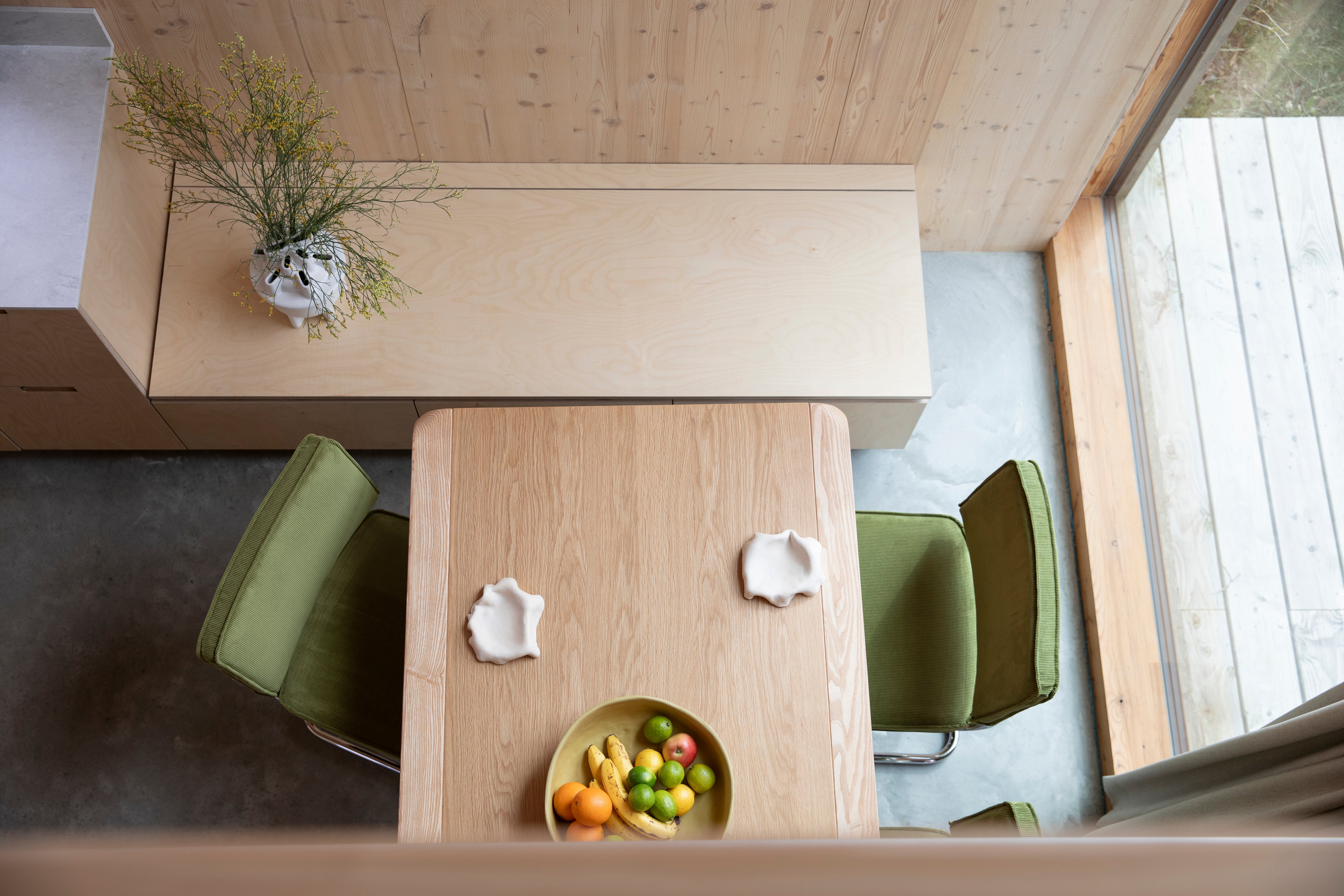 Ridge Rib Green Stuhl