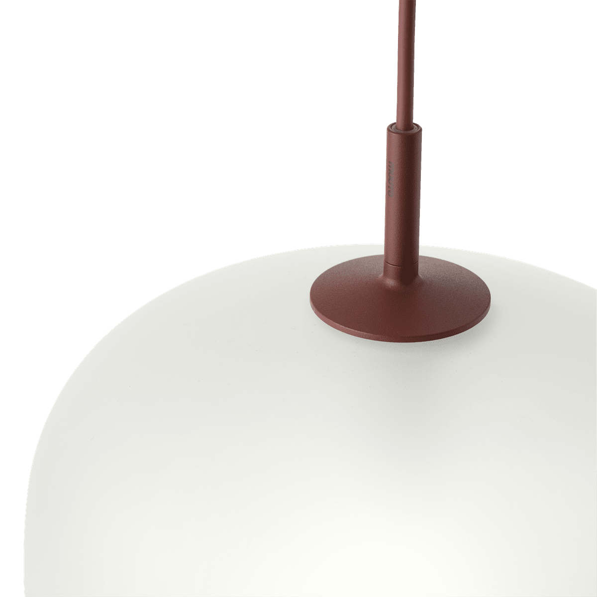 RIME burgundy pendant lamp