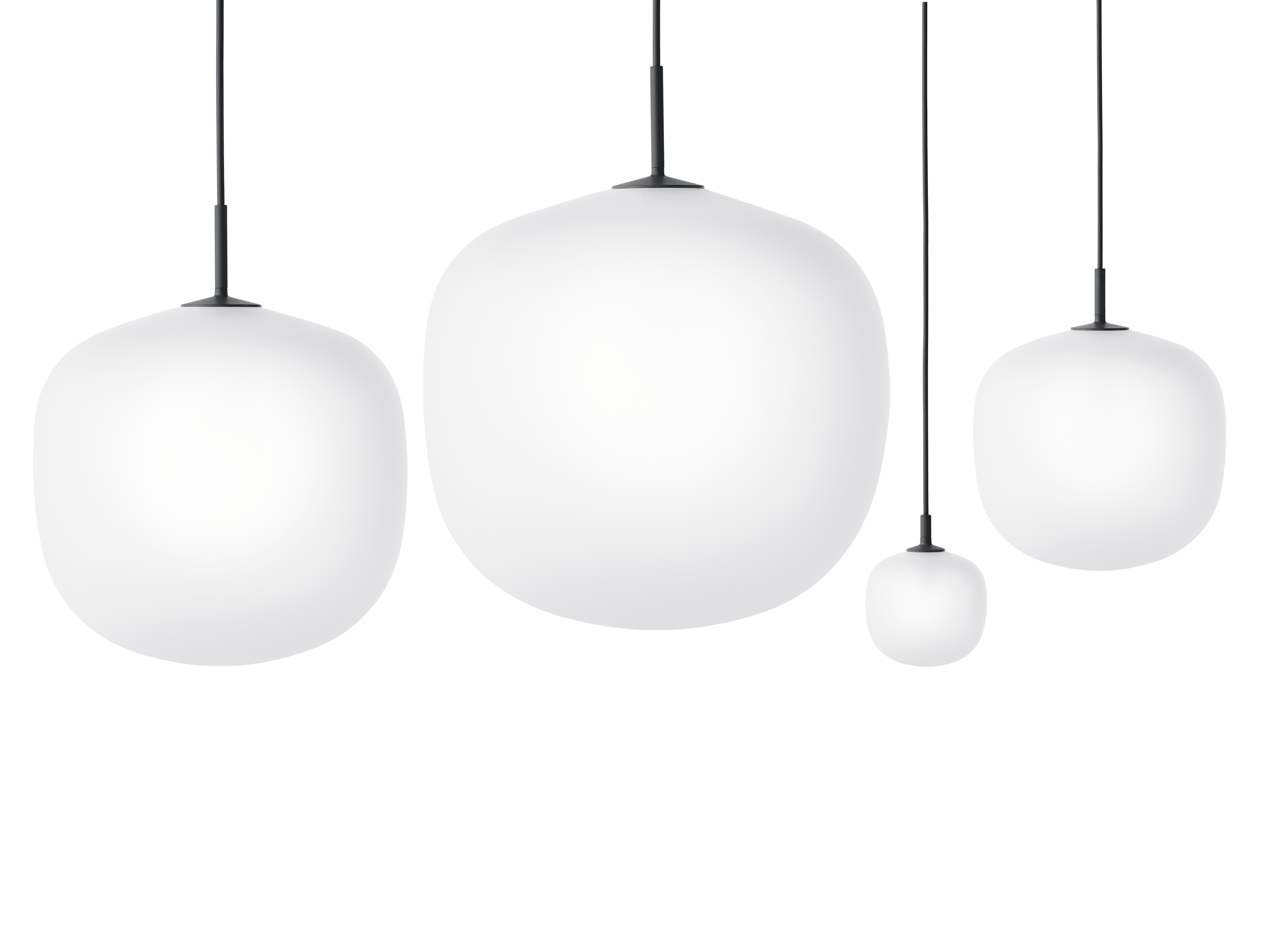 RIME black pendant lamp