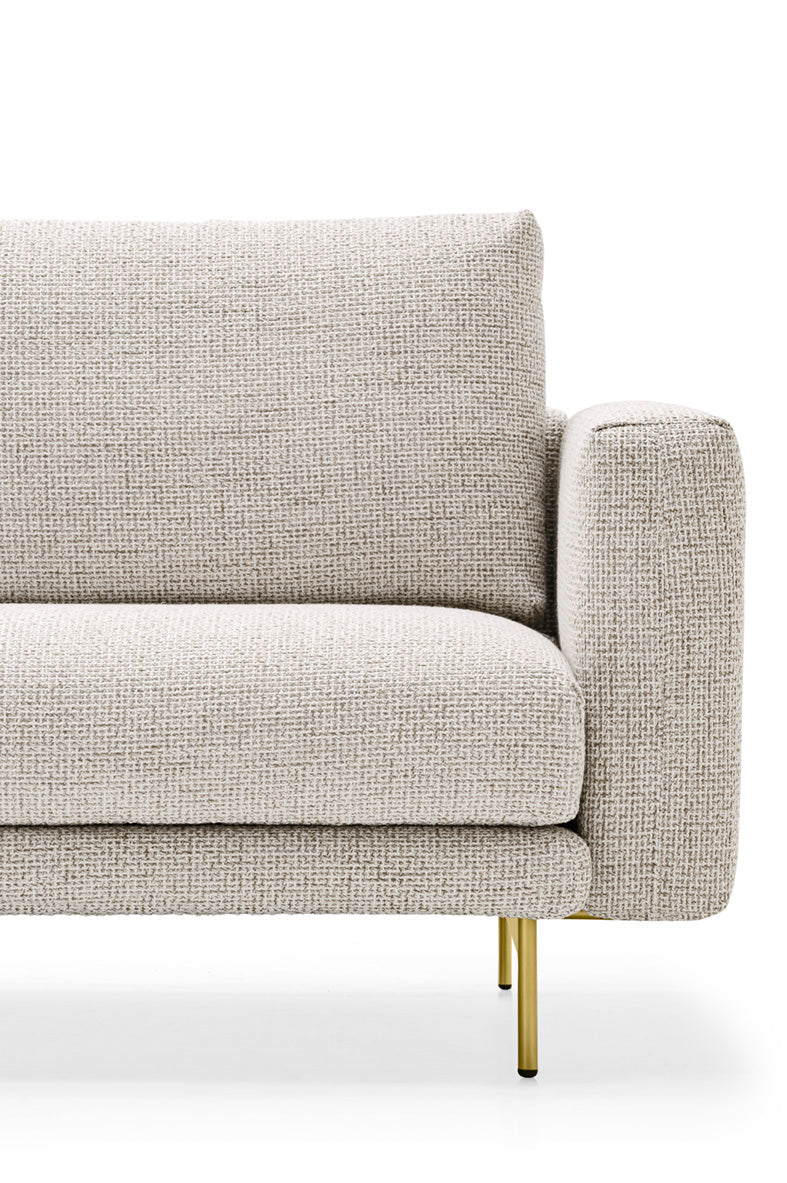 Right-sided upholstered corner sofa ROD