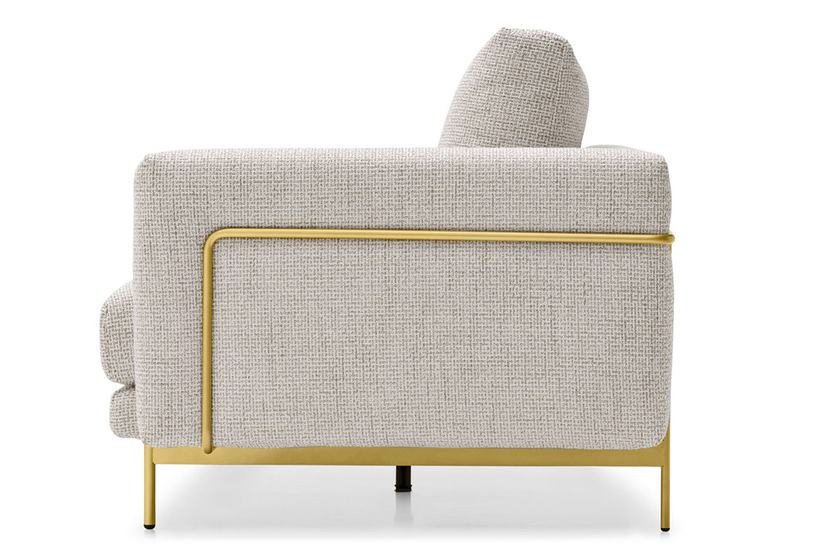 Right-sided upholstered corner sofa ROD
