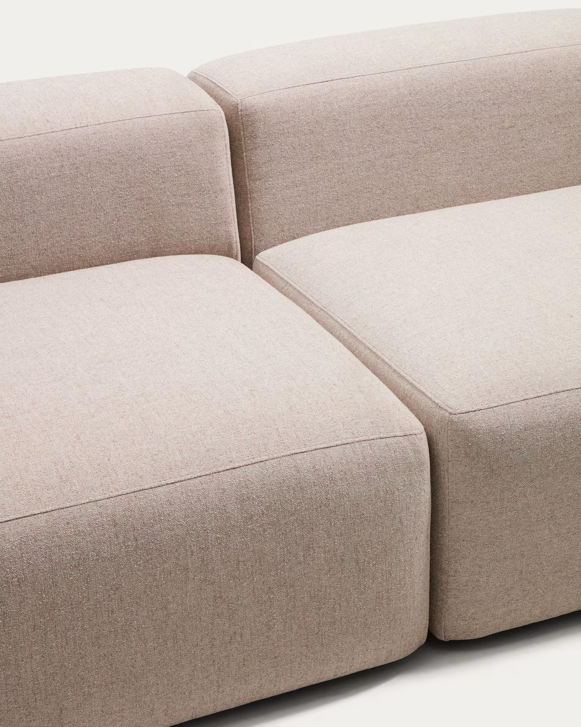 Sofa 4-osobowa BLOK beżowy szenil