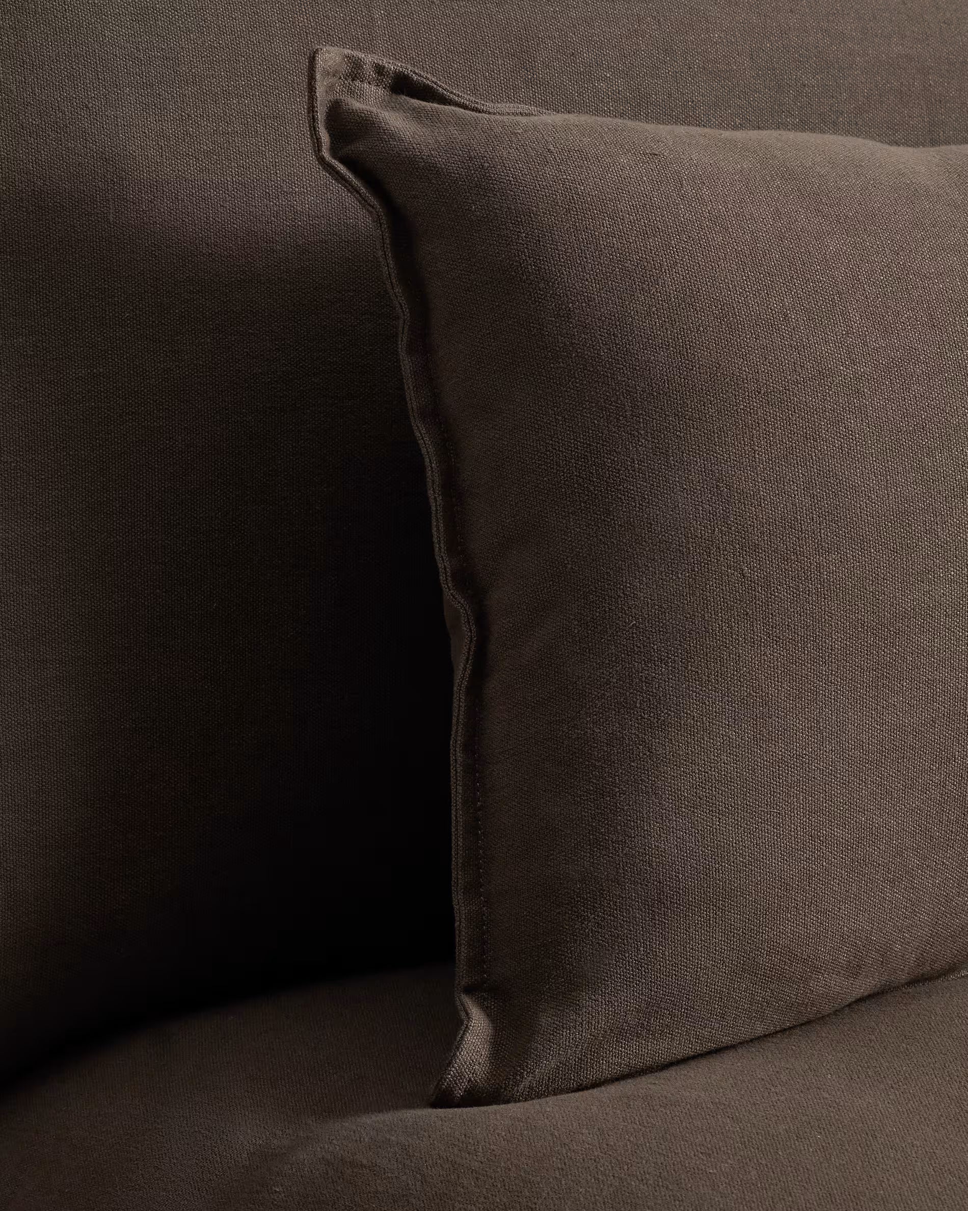 Modulares 2-Sitzer Sofa ANARELA schokoladenbraun