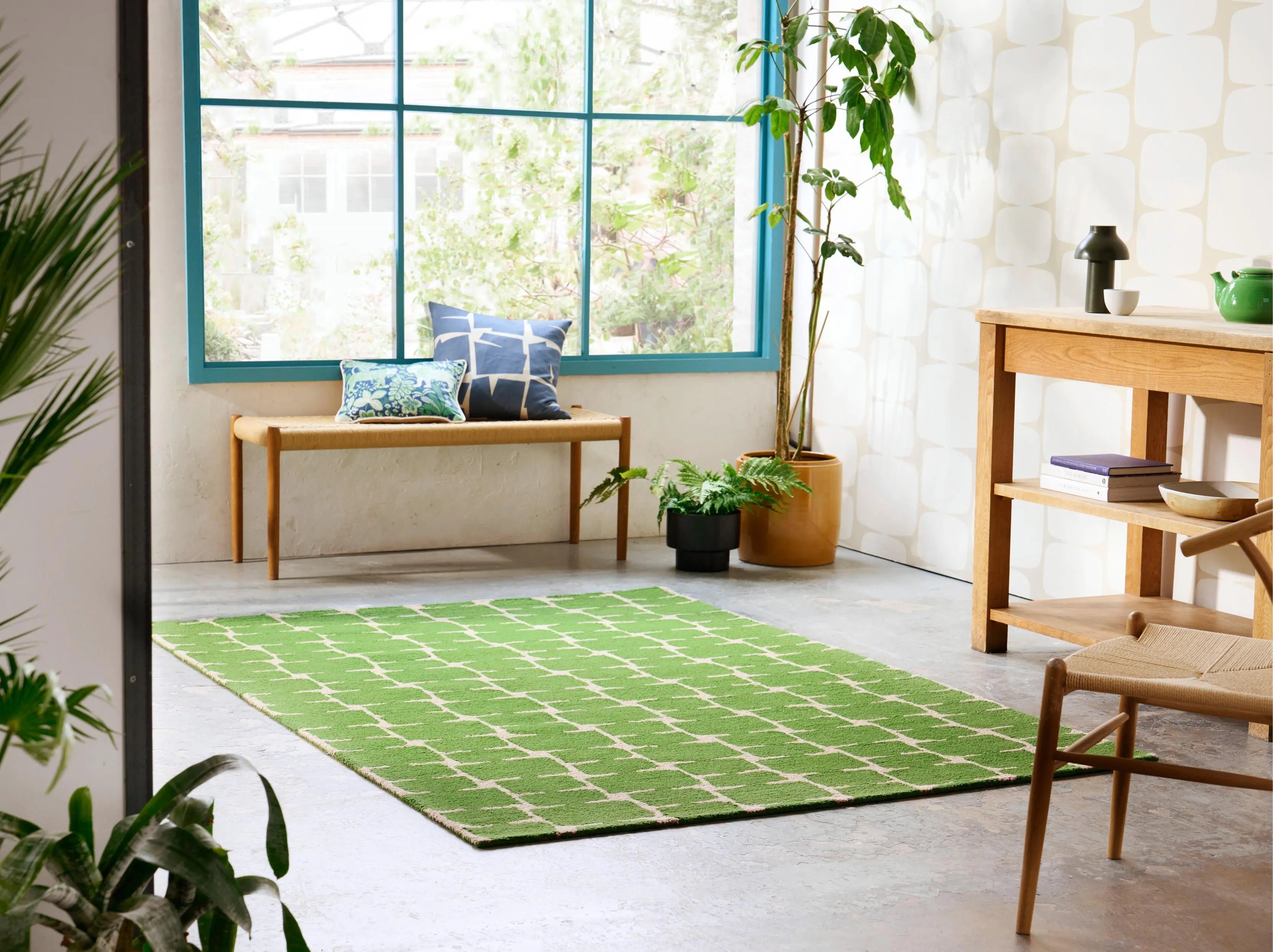 Dywan LITTLE LOHKO zielony – Scion Living