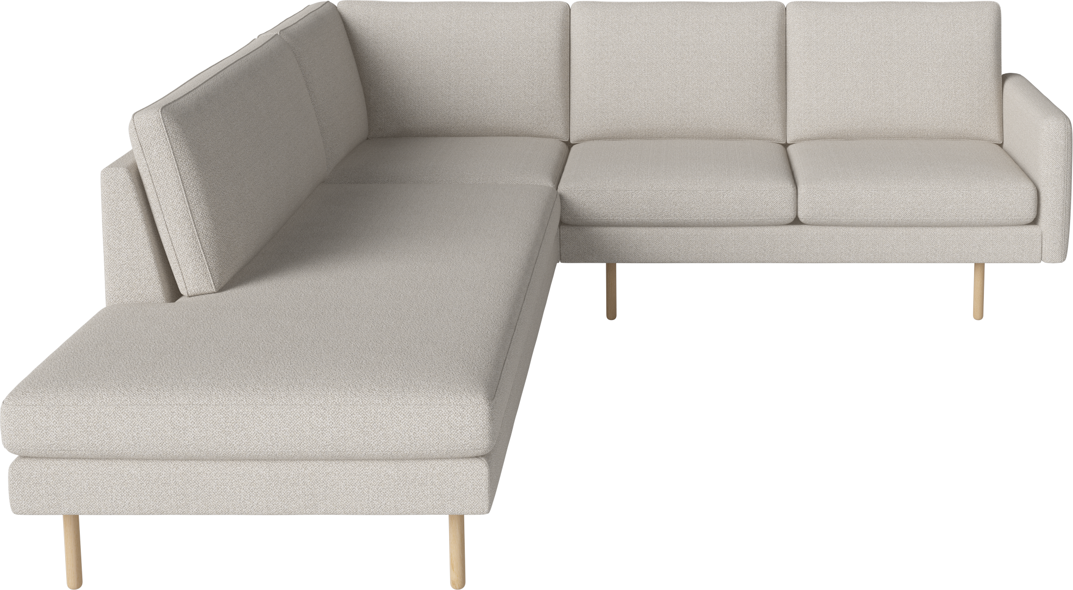 Offene linke Handeleckskandinavia Remix White