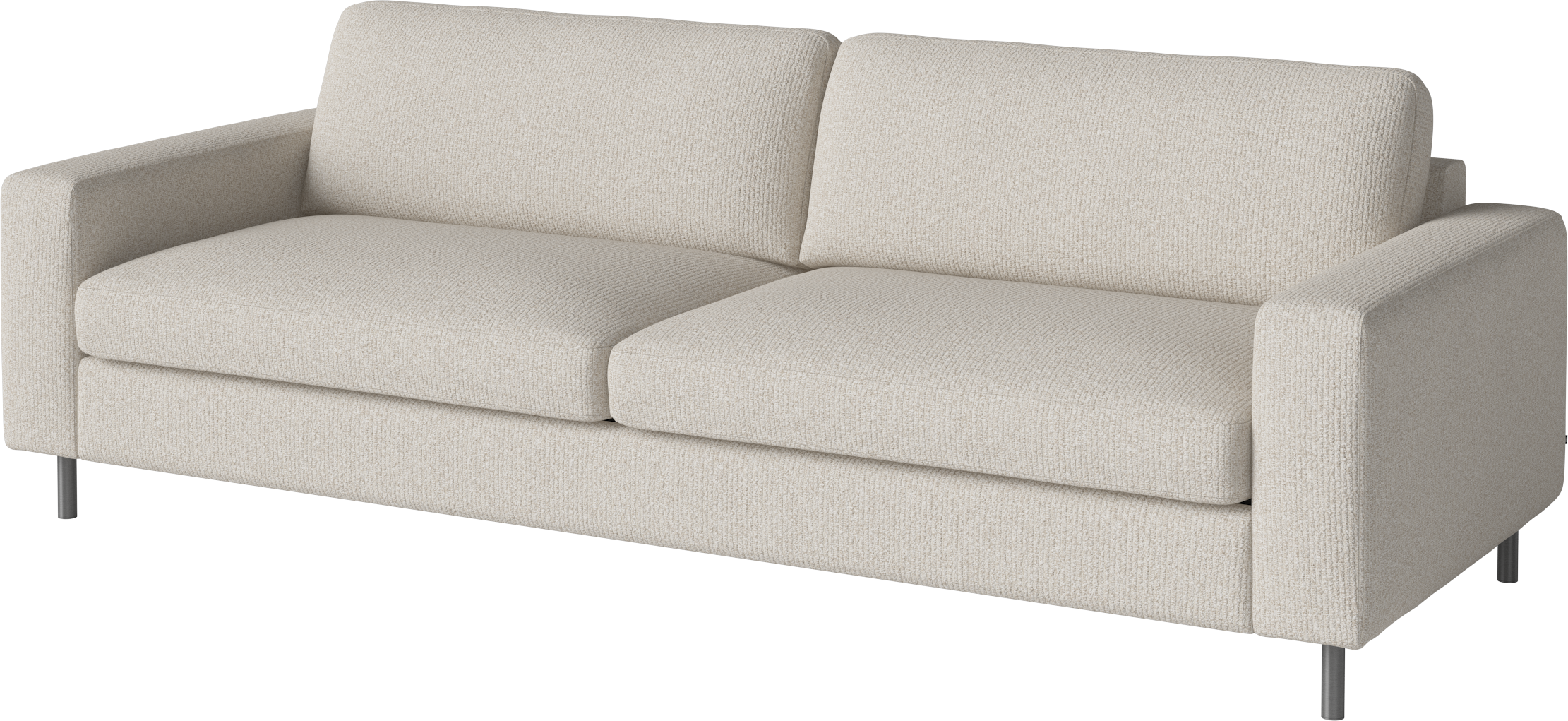 3-Personen-Sofa-Skandinavia-Metallbasis