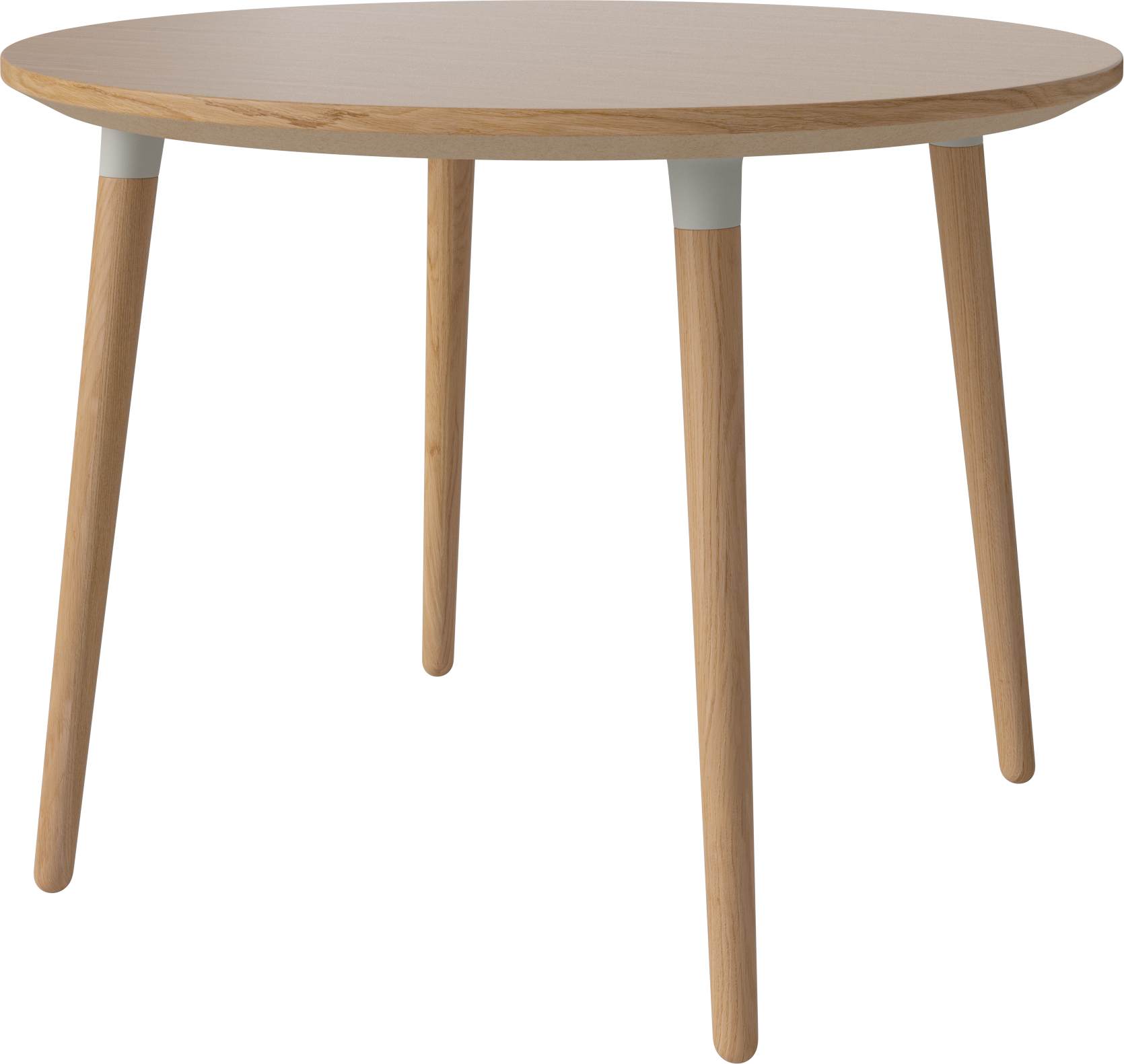 Round table Seed oak veneer