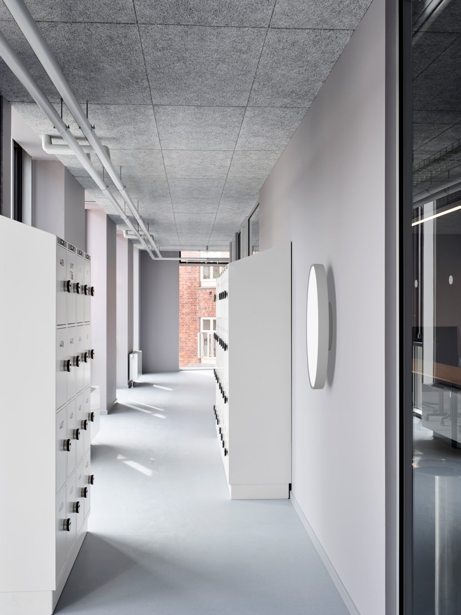 Wandleuchte LP SLIM ROUND weiß