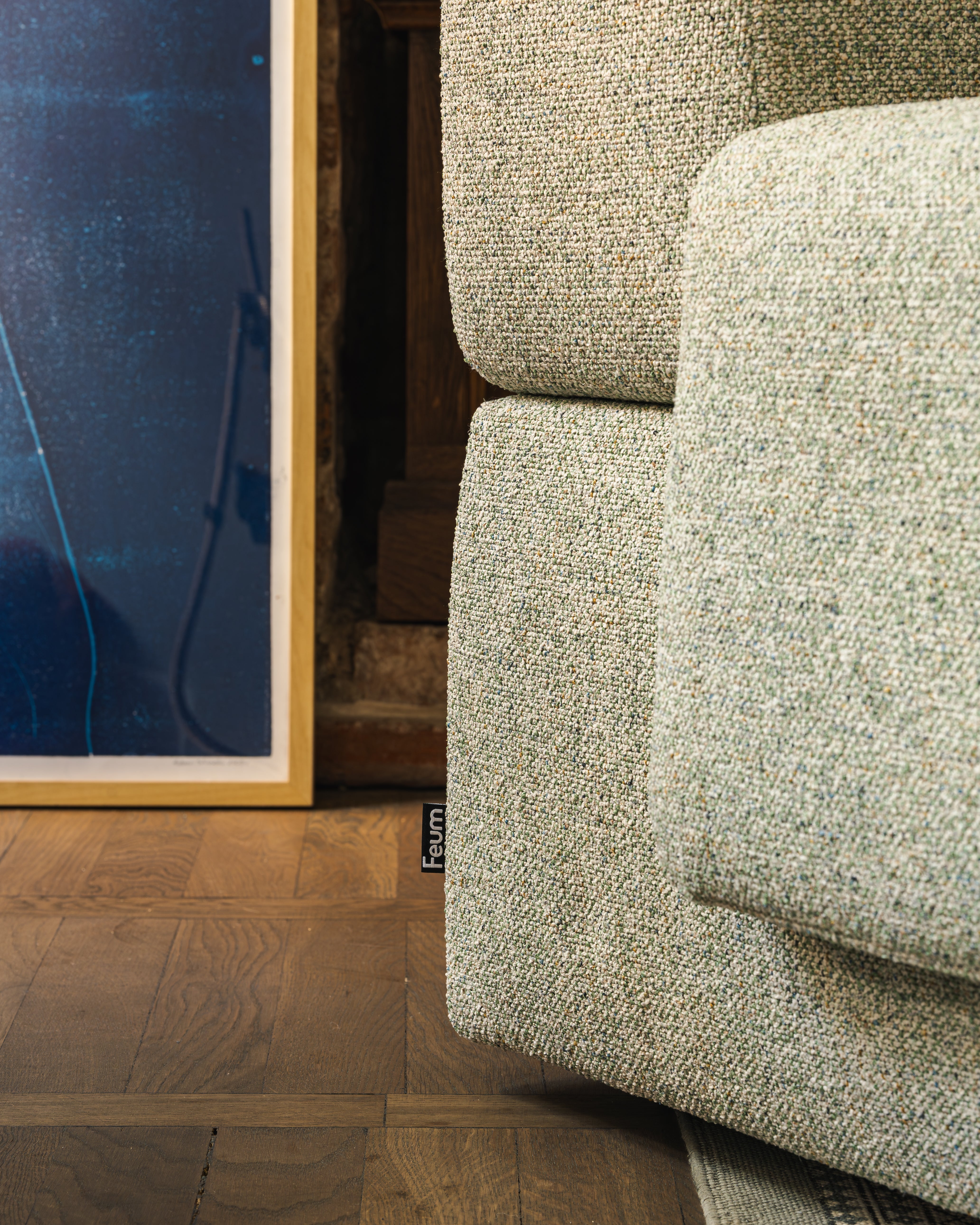 Modulsofa 3-Sitzer UMI hellgrün