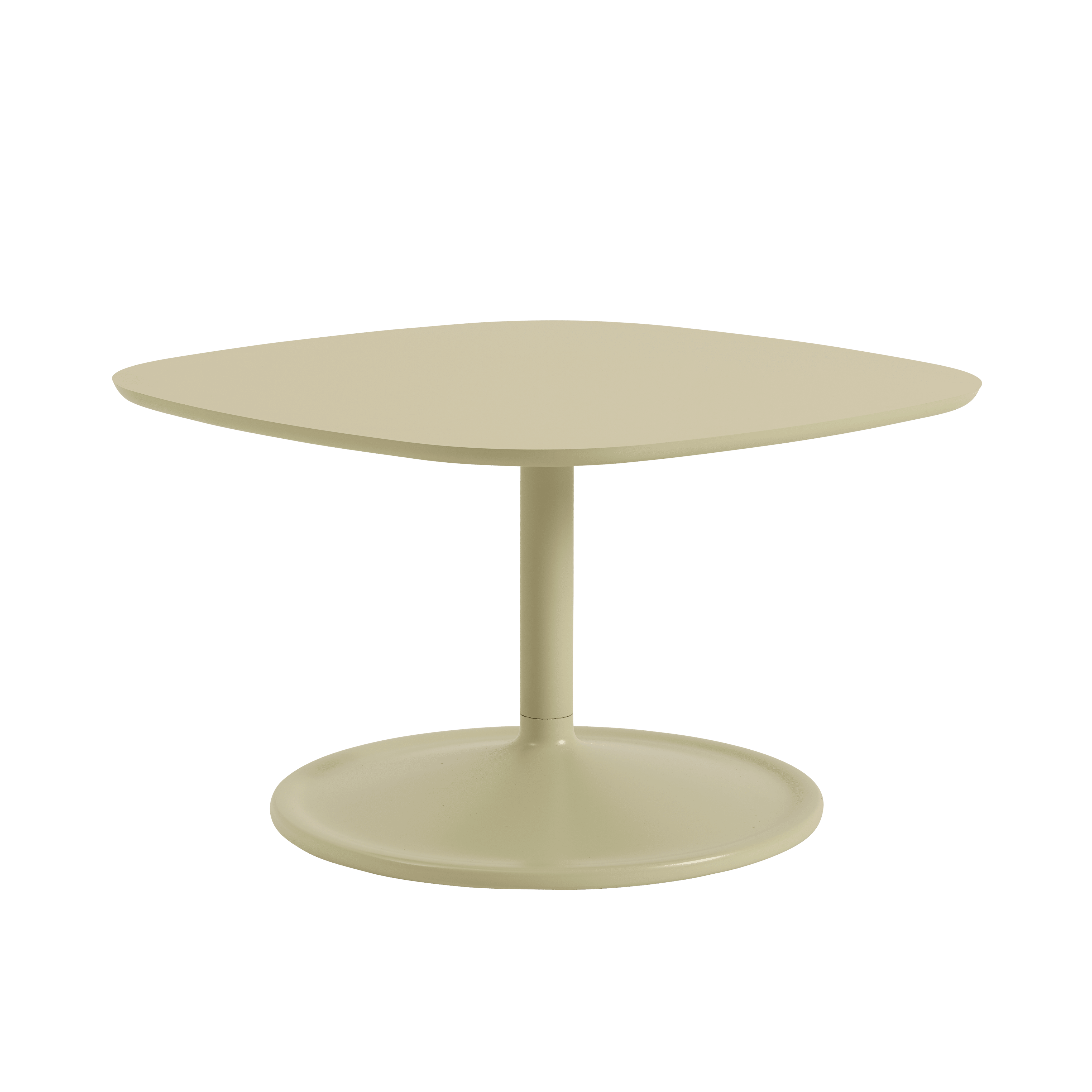 Square Coffee Table SOFT Beige-Green