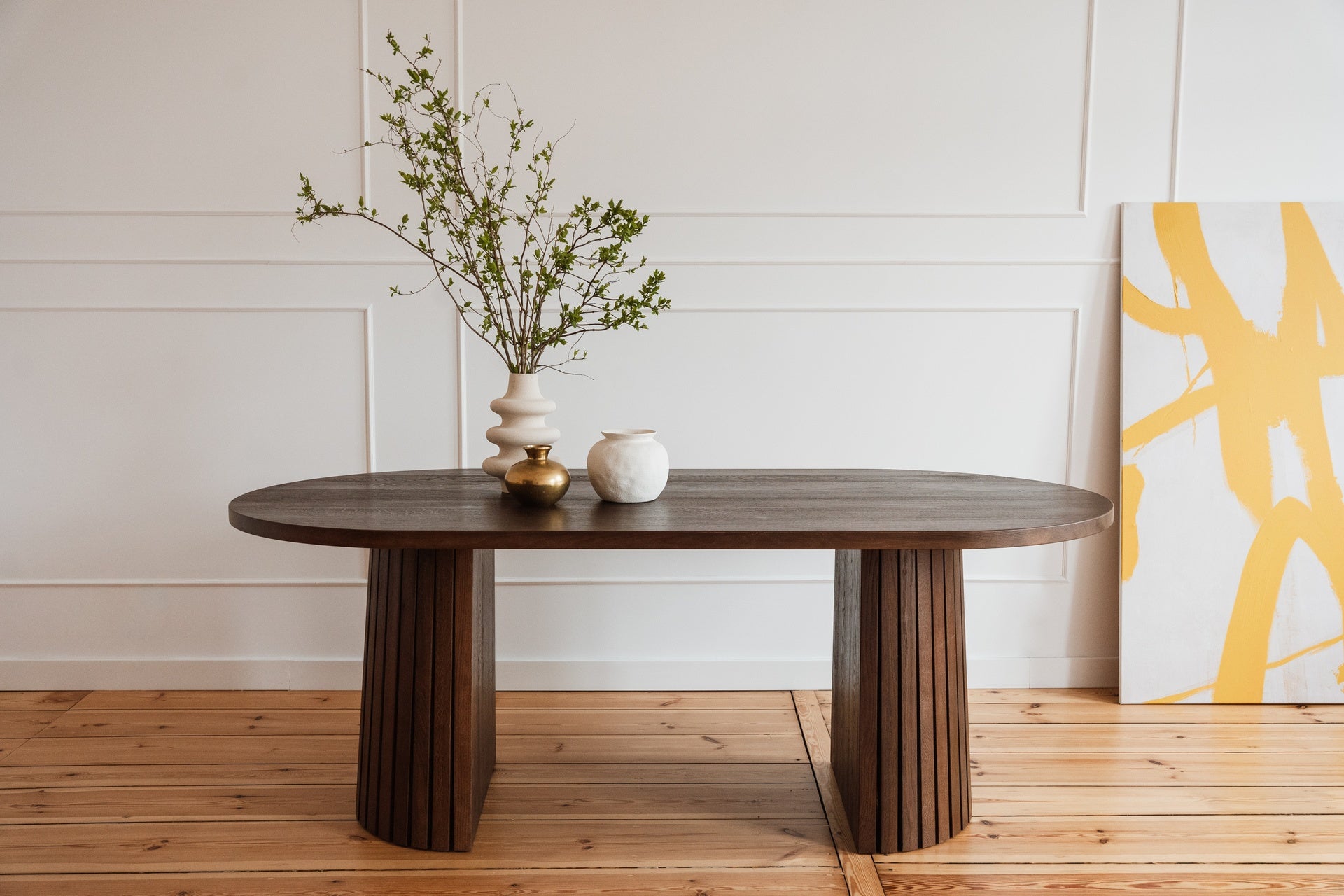 Oval Table IGGY Oak Wood