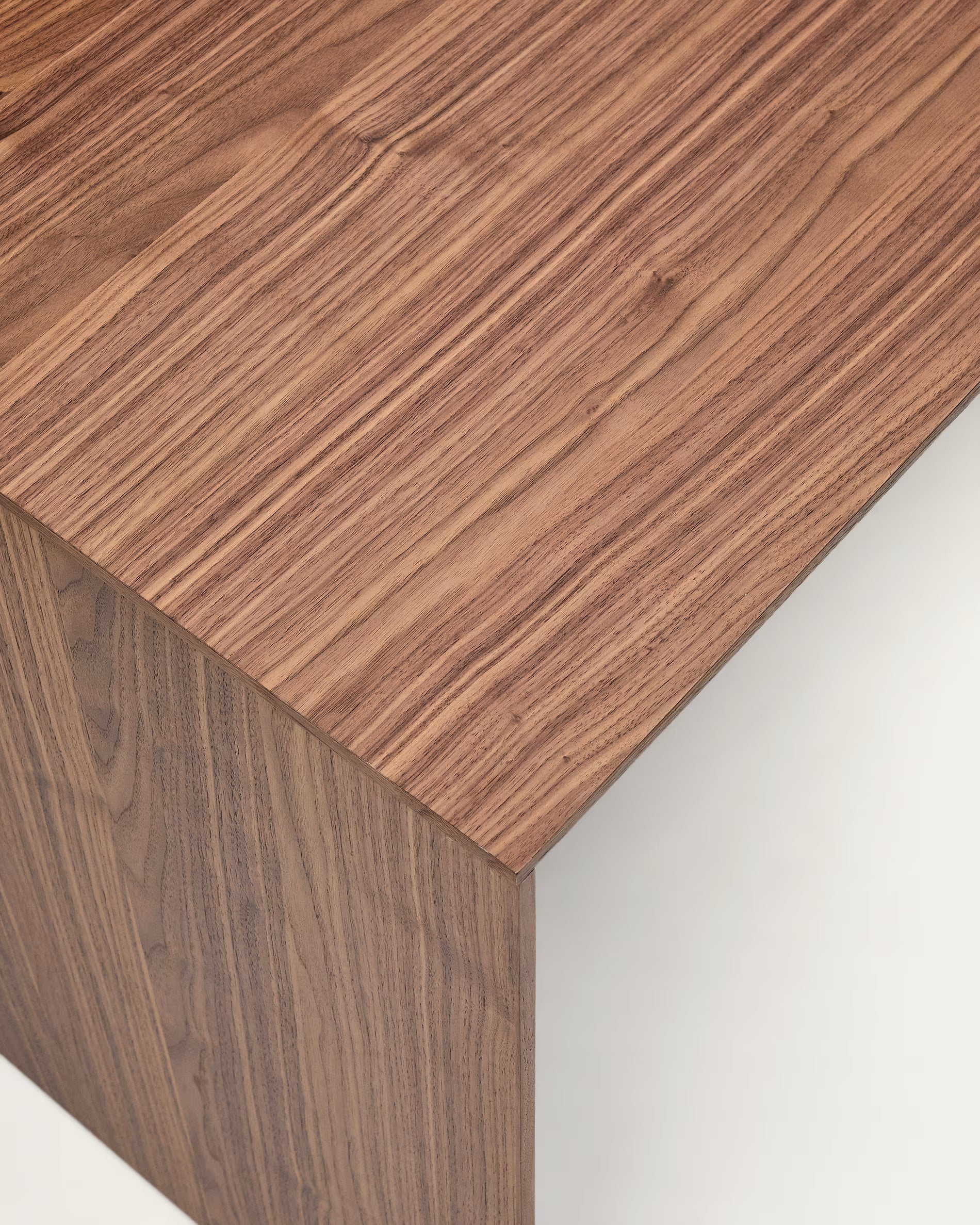 LITTO Desk walnut finish