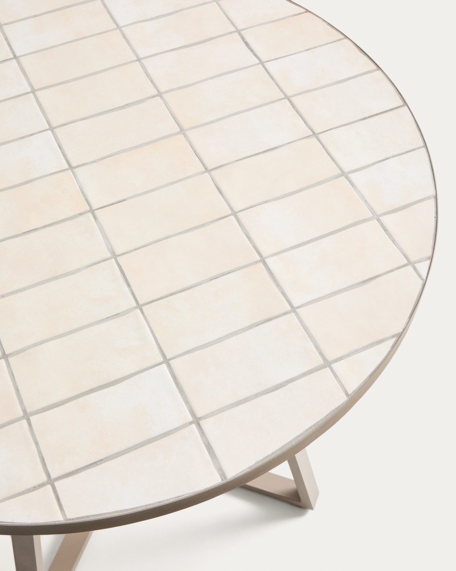 Gartentisch TELLA beige