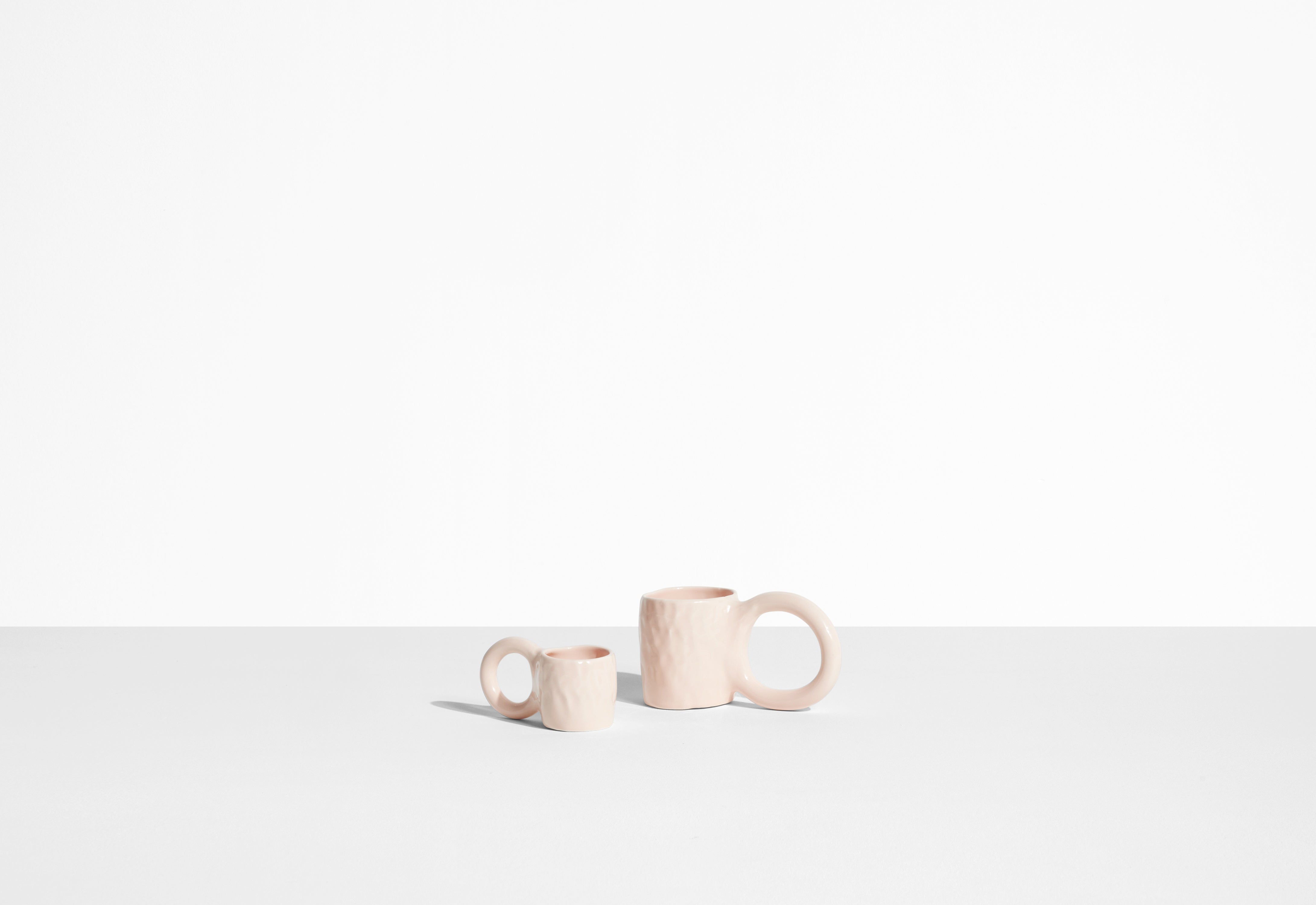 Espressotassen-Set DONUT in Hellrosa