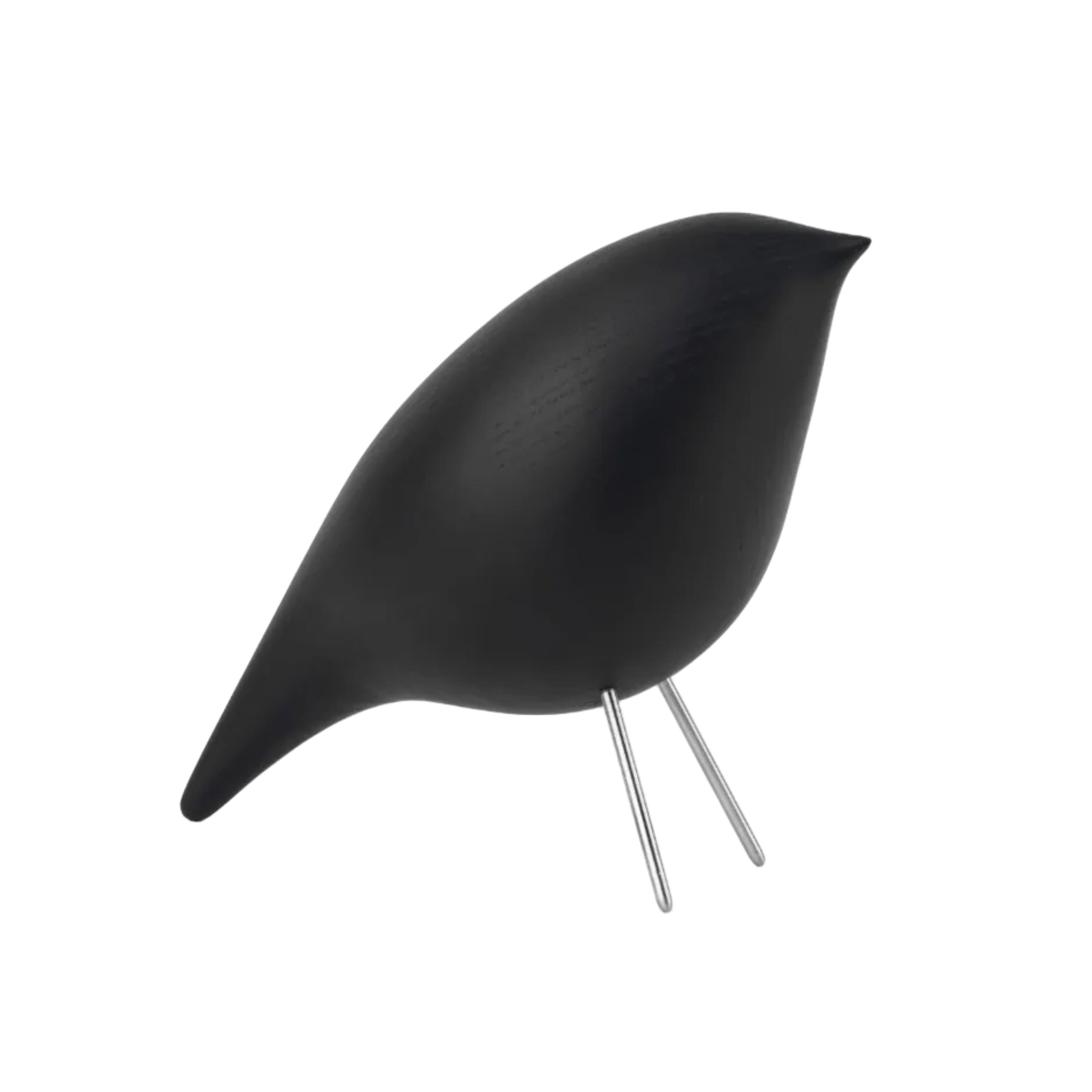 Dekorative Figur TWEETY DEKORATIVER VOGEL schwarzer Esche
