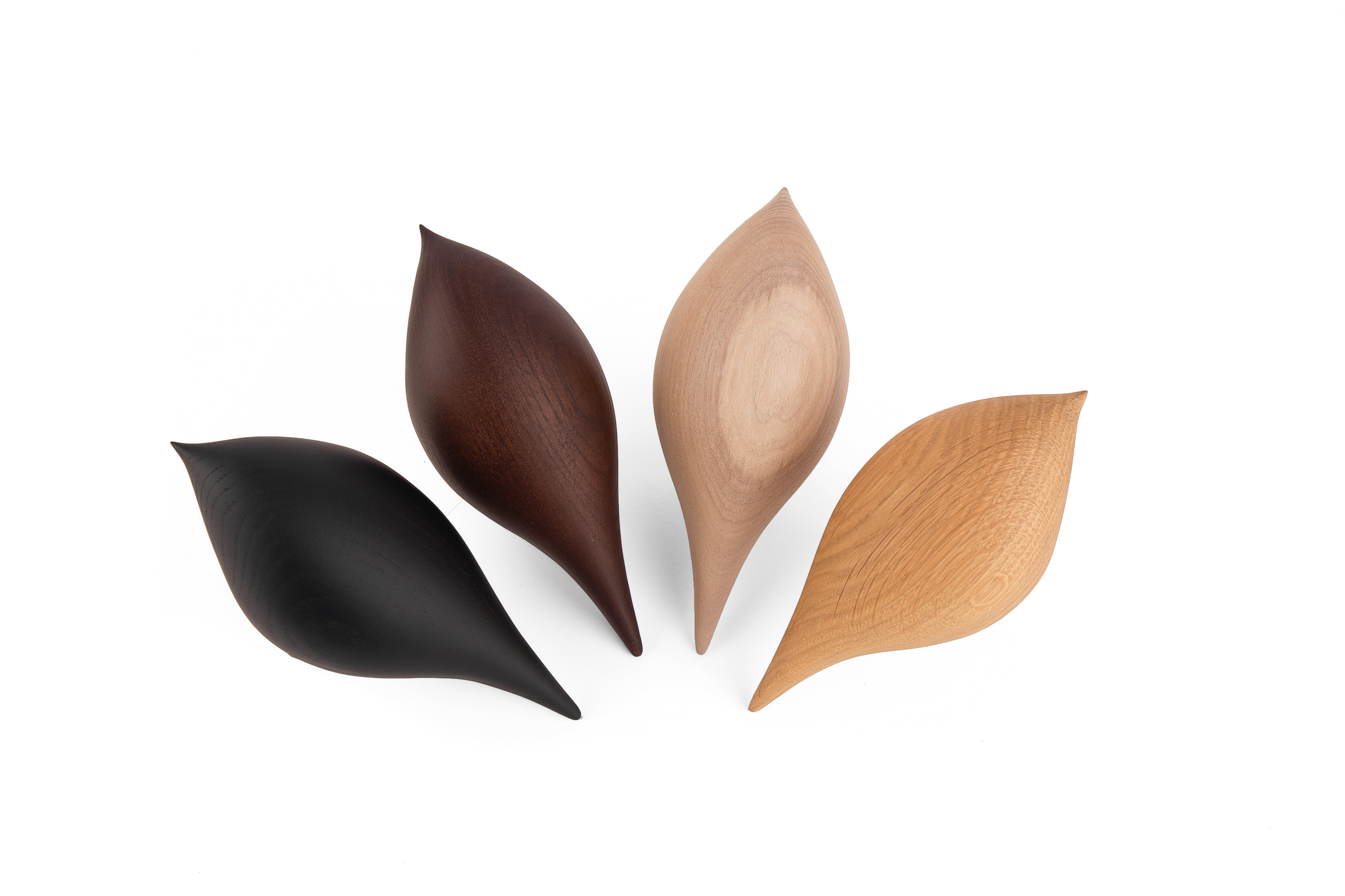 Dekorative Figur TWEETY DEKORATIVER VOGEL schwarzer Esche