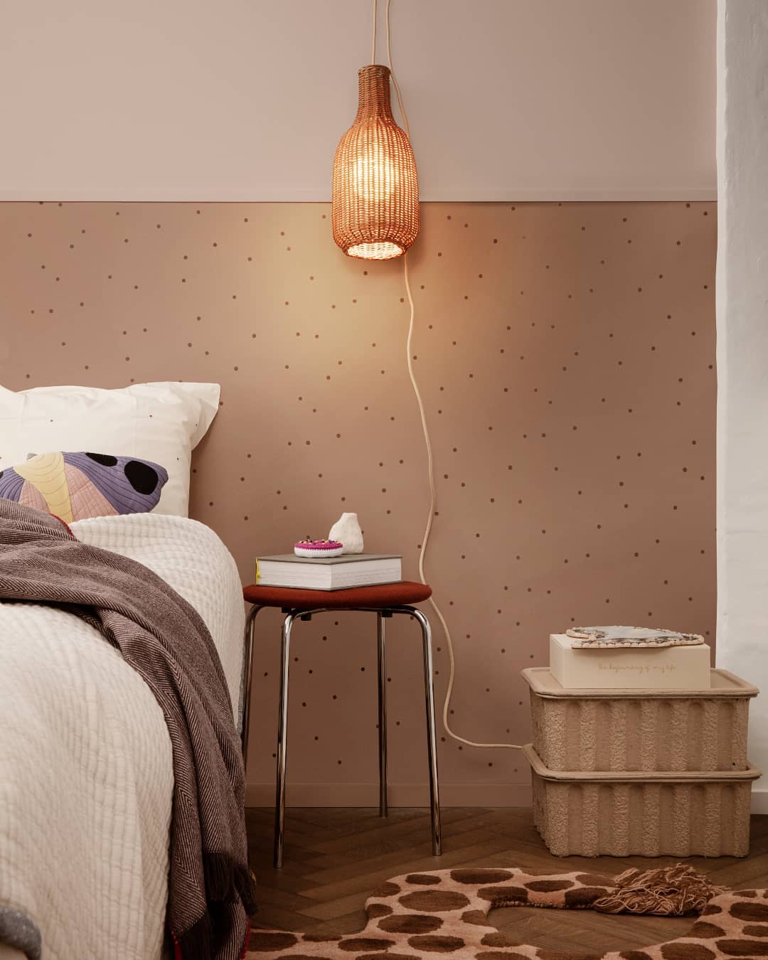SAFARI LEOPARD brown rug