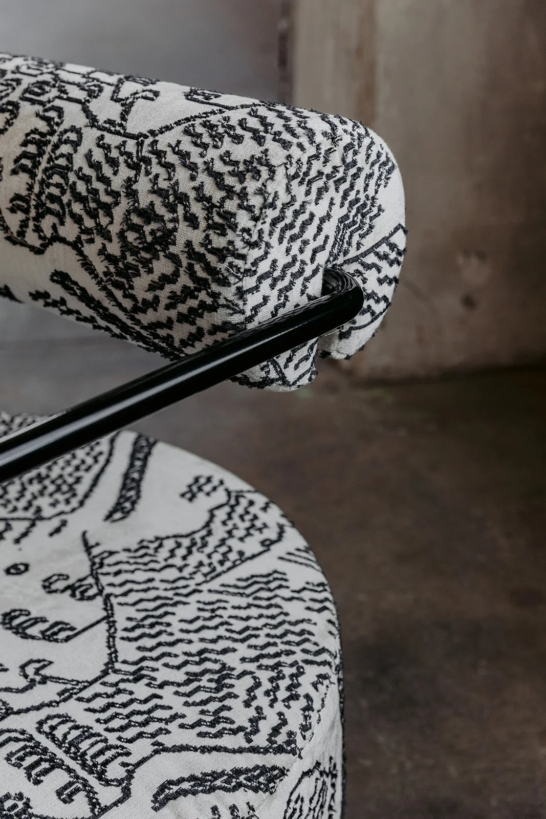 Saffron gepolsterter Sessel