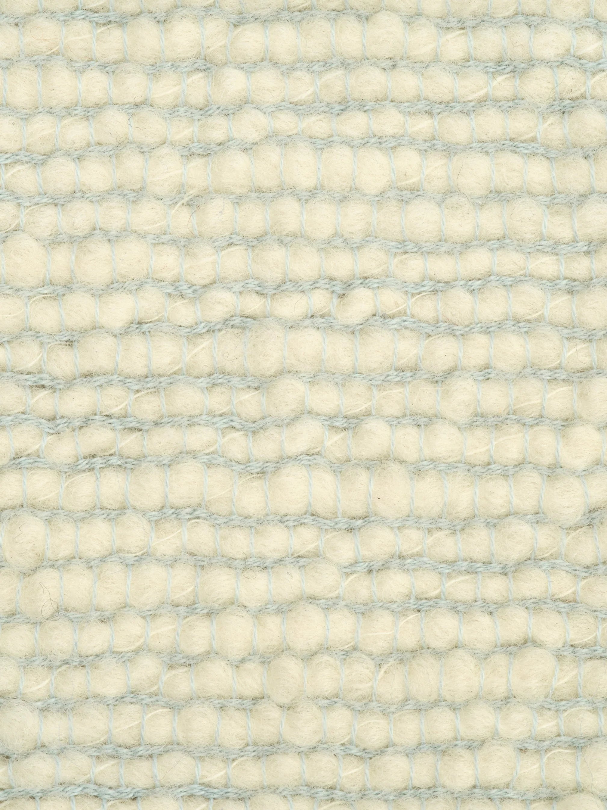 Kissen THREAD creme mit blau