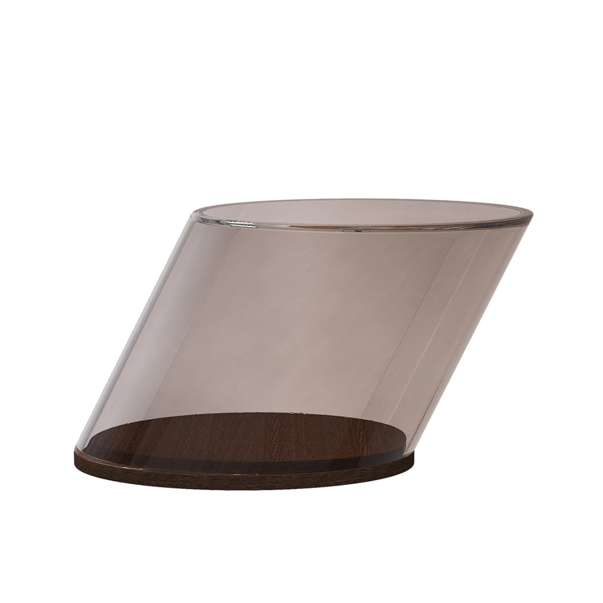 TILT Coffee Table with Smoked Glass