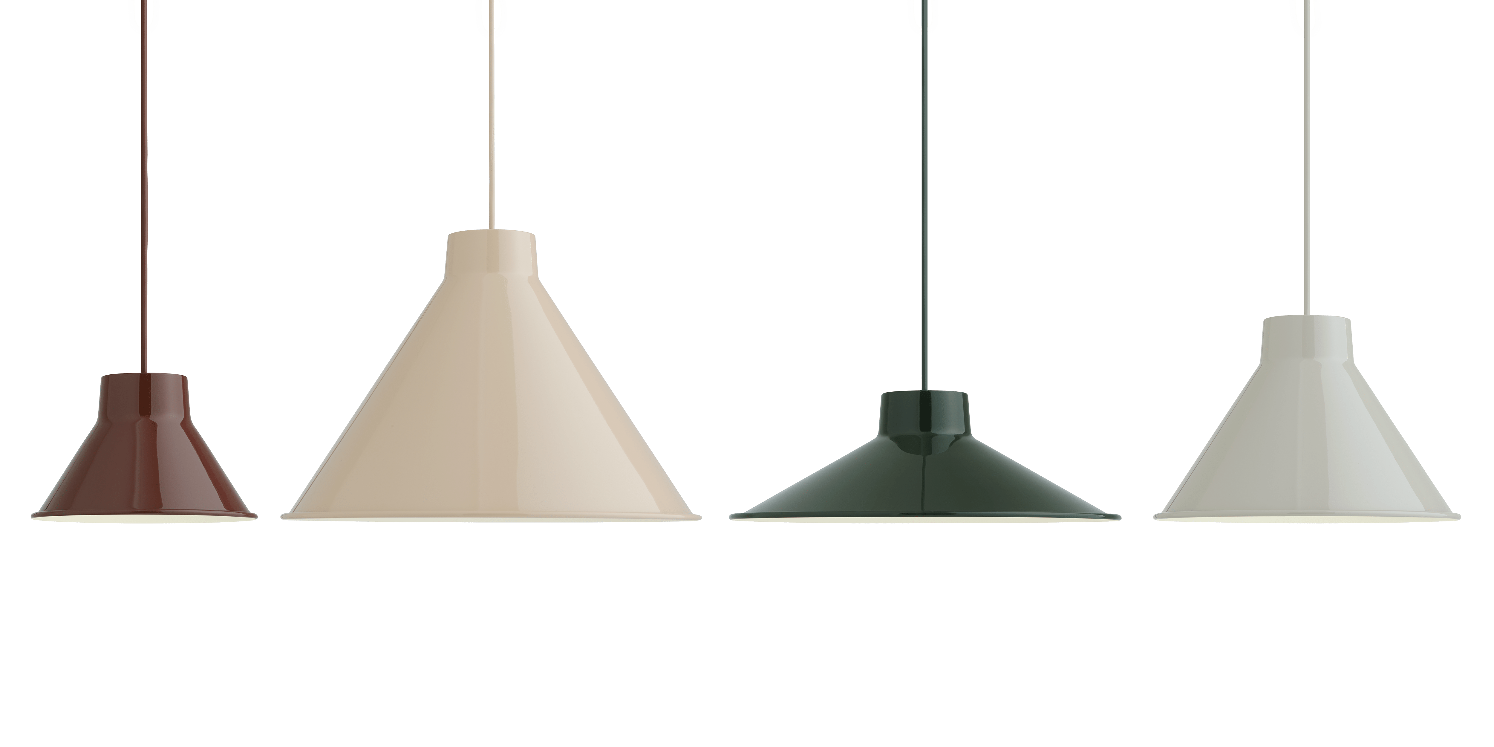 Lampa wisząca TOP bordowy