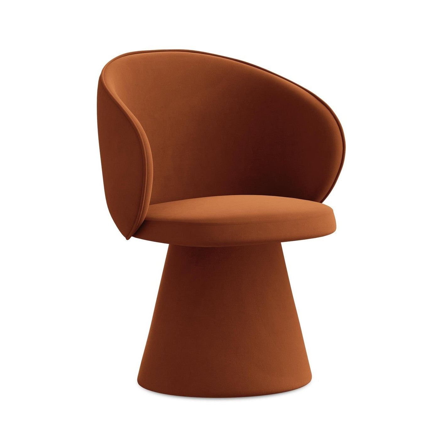 Samtstuhl UALA Terrakotta