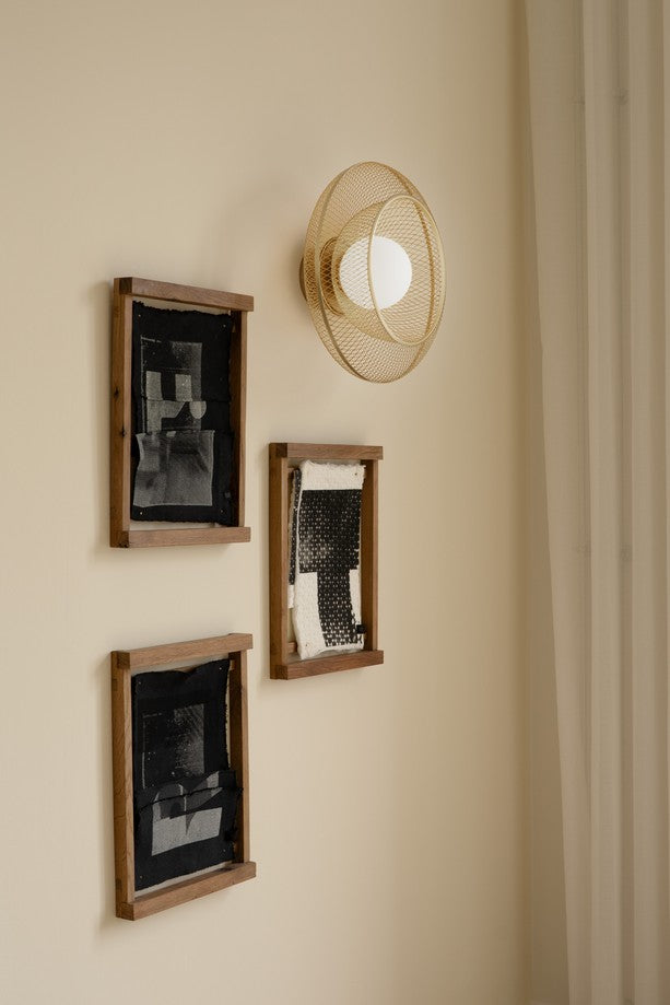 Wandleuchte FARADAY UP gold