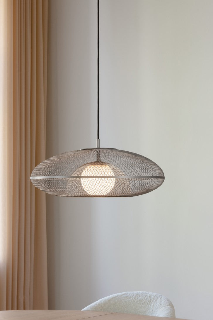 Silver lampshade FARADAY