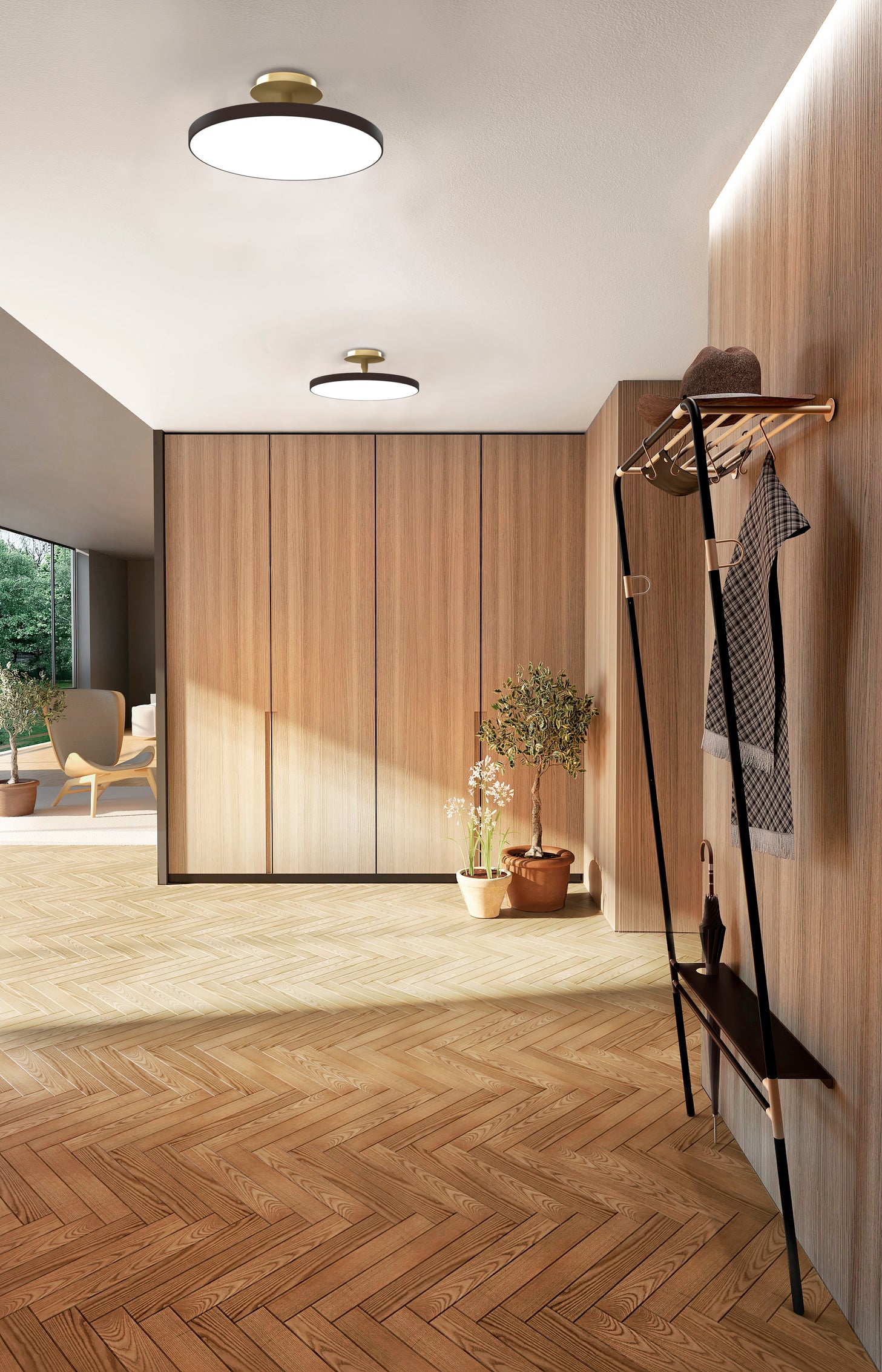 Deckenleuchte ASTERIA UP PLUS schwarz