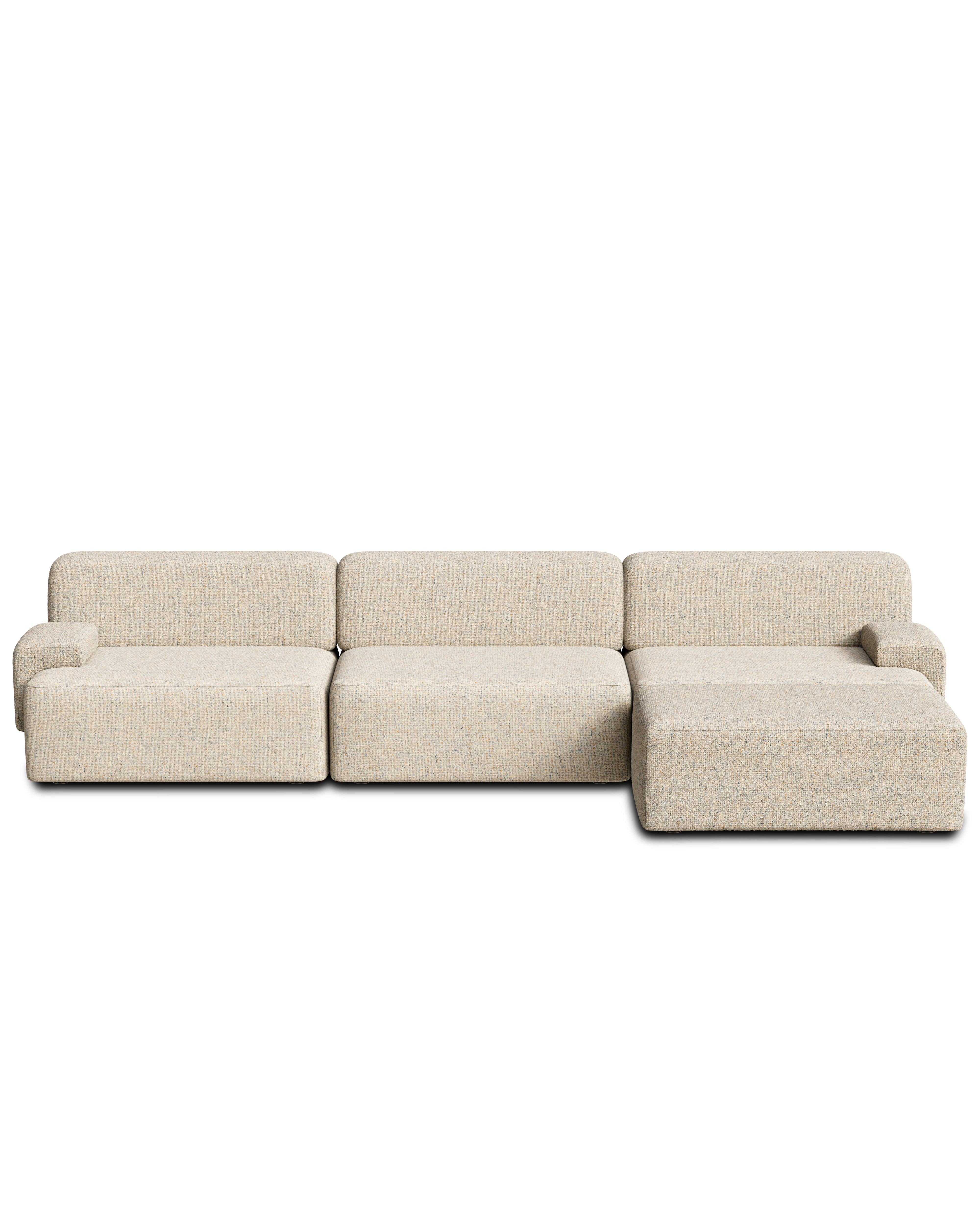 Modulares Sofa Umi 3-sitzig Ecksofa